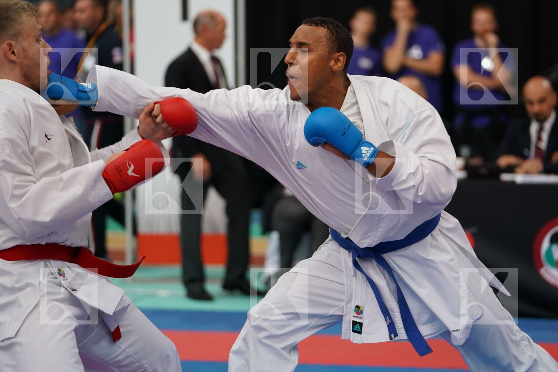 Photo taken during elimination days of the 2017 Karate 1 Premier