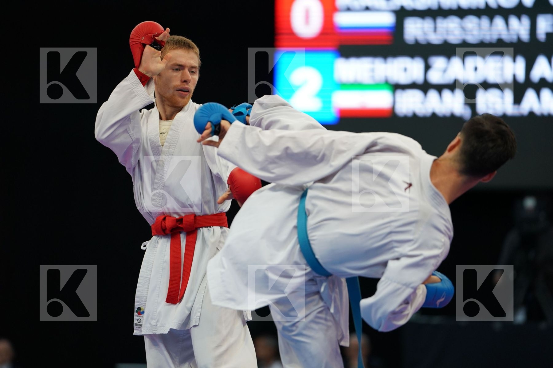 Iran  islamic republic of Kalashnikov Vladimir Male kumite -60 k