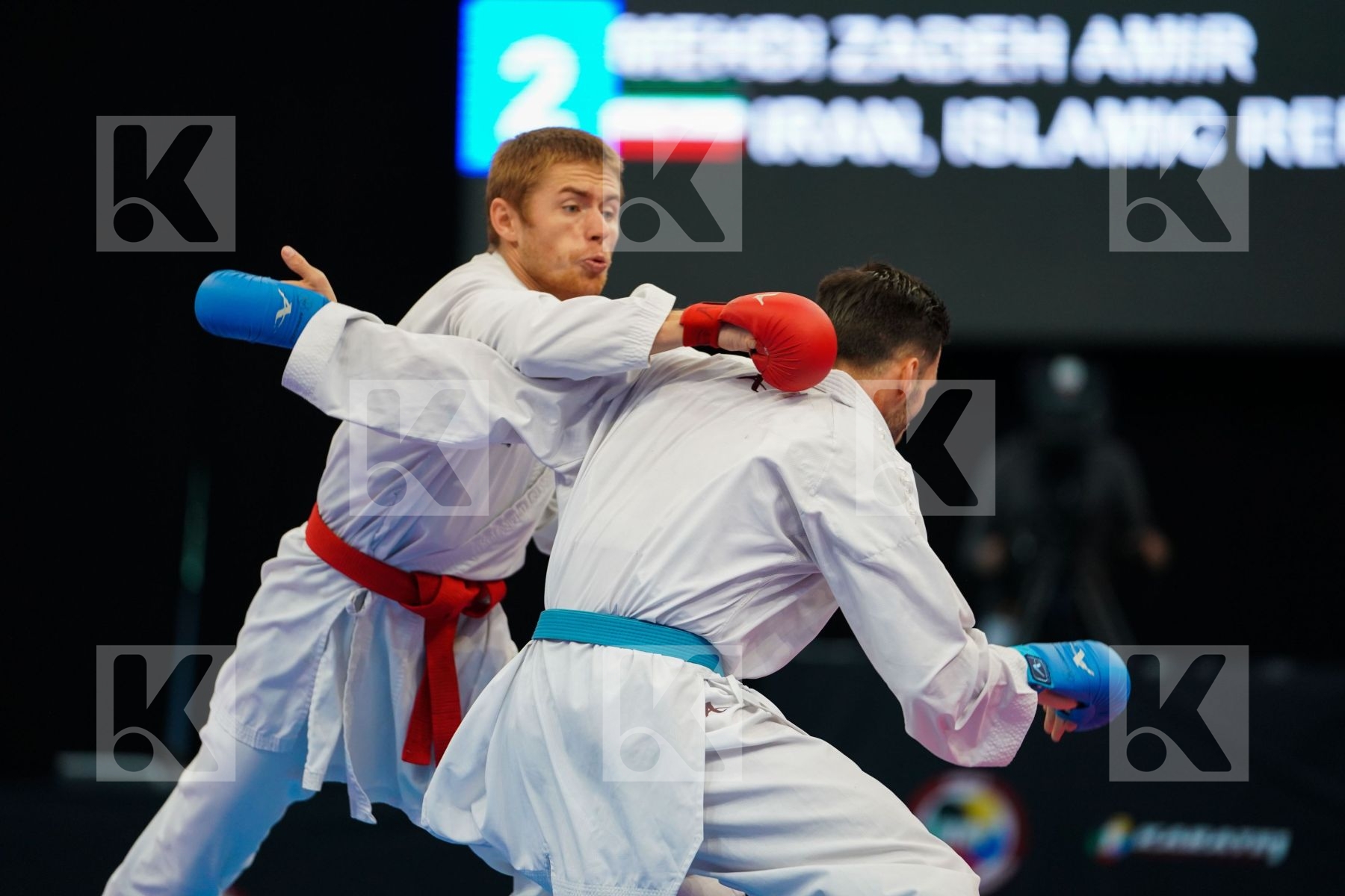 Iran  islamic republic of Kalashnikov Vladimir Male kumite -60 k