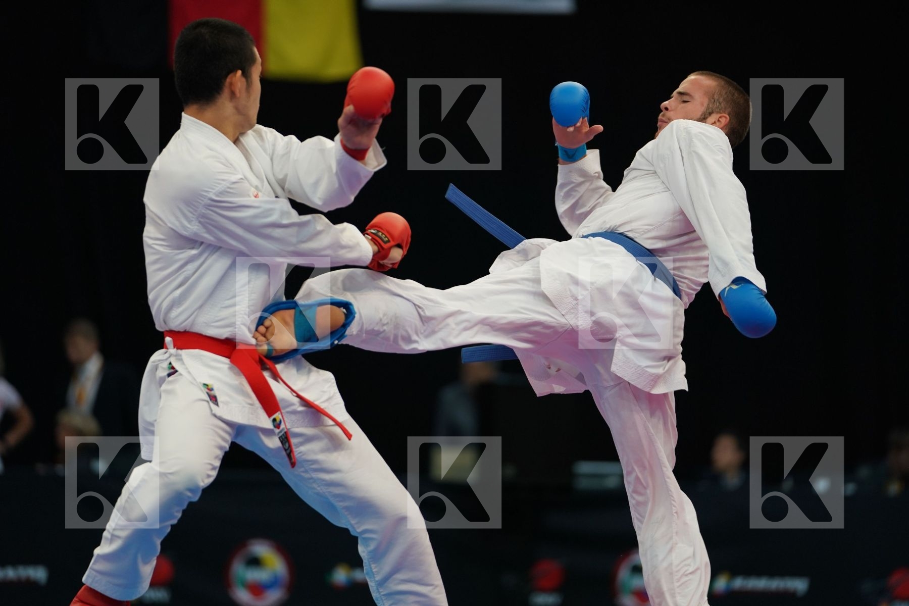 Funahashi Masamichi Hodzic Mario Japan Male kumite -67 kg Monten