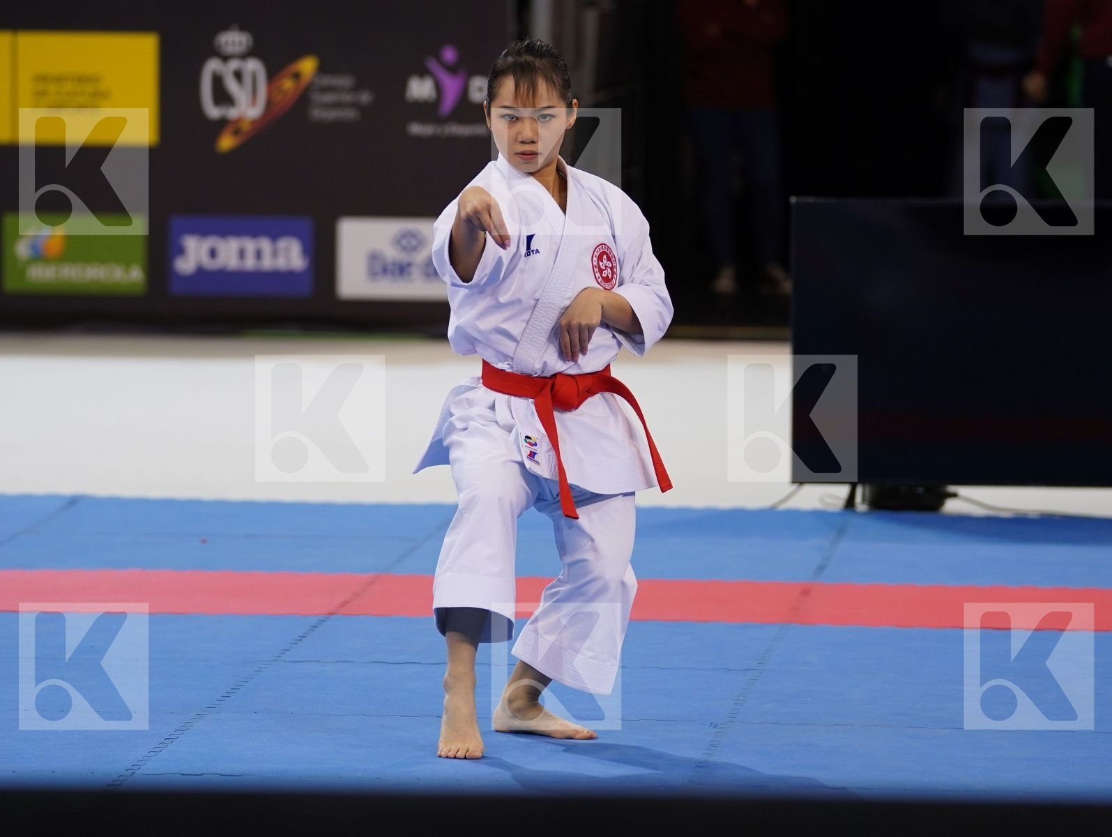 LAU MO SHEUNG GRACE (HONG KONG, CHINA) in Senior Female Kata - Bronze bout