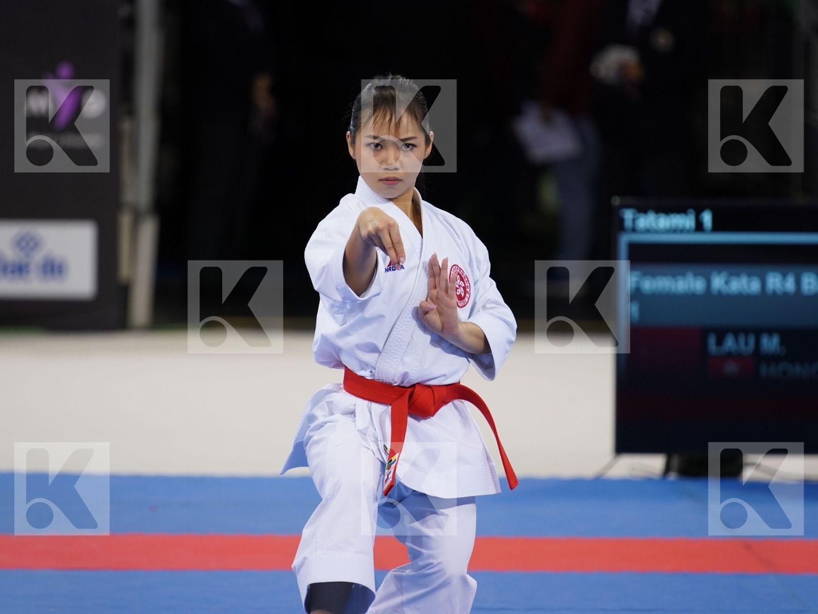 LAU MO SHEUNG GRACE (HONG KONG, CHINA) in Senior Female Kata - Bronze bout