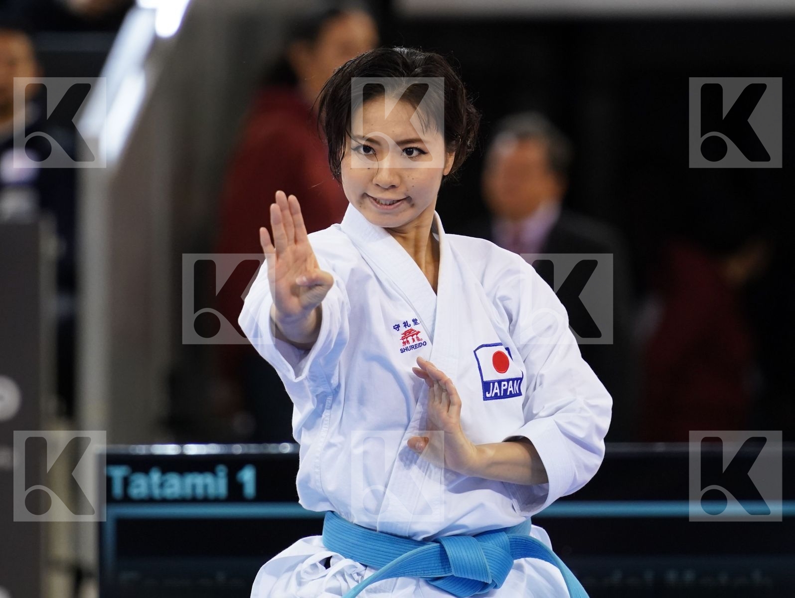 IWAMOTO EMIRI (JAPAN) in Senior Female Kata - Bronze bout