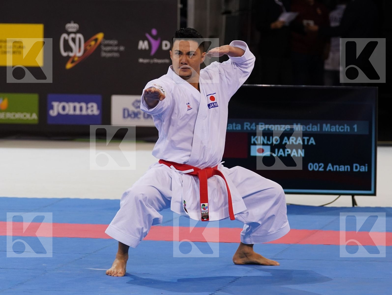 KINJO ARATA (JAPAN) in Senior Male Kata - Bronze bout