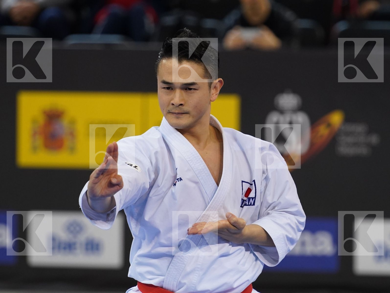 SHIMBABA ISSEI (JAPAN) in Senior Male Kata - Bronze bout