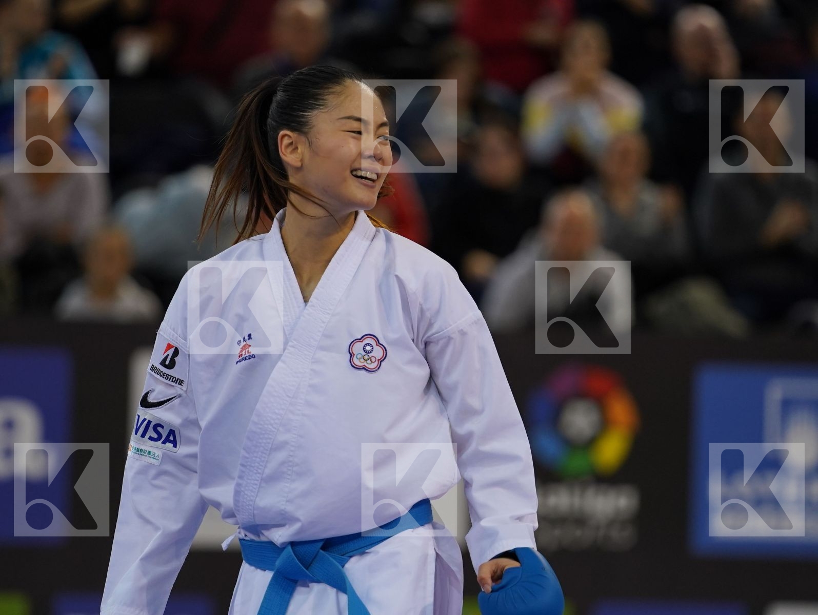 RAKHIMOVA SEVINCH (UZBEKISTAN) vs WEN TZU-YUN (CHINESE TAIPEI) in Senior Kumite -55 Kg - Bronze bout