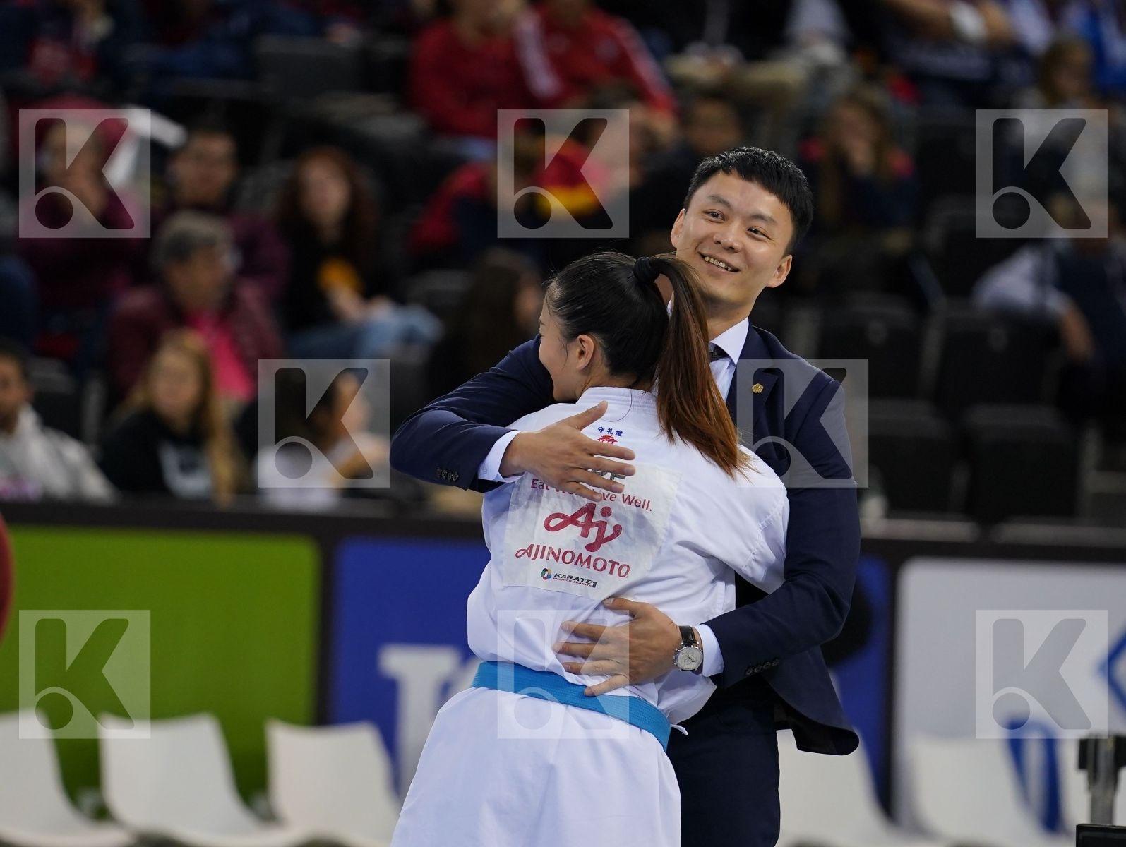 RAKHIMOVA SEVINCH (UZBEKISTAN) vs WEN TZU-YUN (CHINESE TAIPEI) in Senior Kumite -55 Kg - Bronze bout