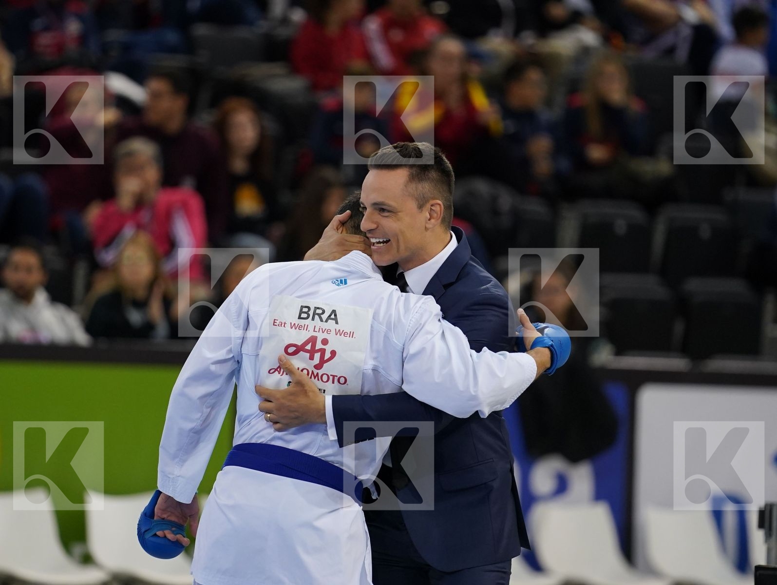 ELSAWY ALI (EGYPT) vs FIGUEIRA VINICIUS (BRAZIL) in Senior Kumite -67 Kg - Bronze bout