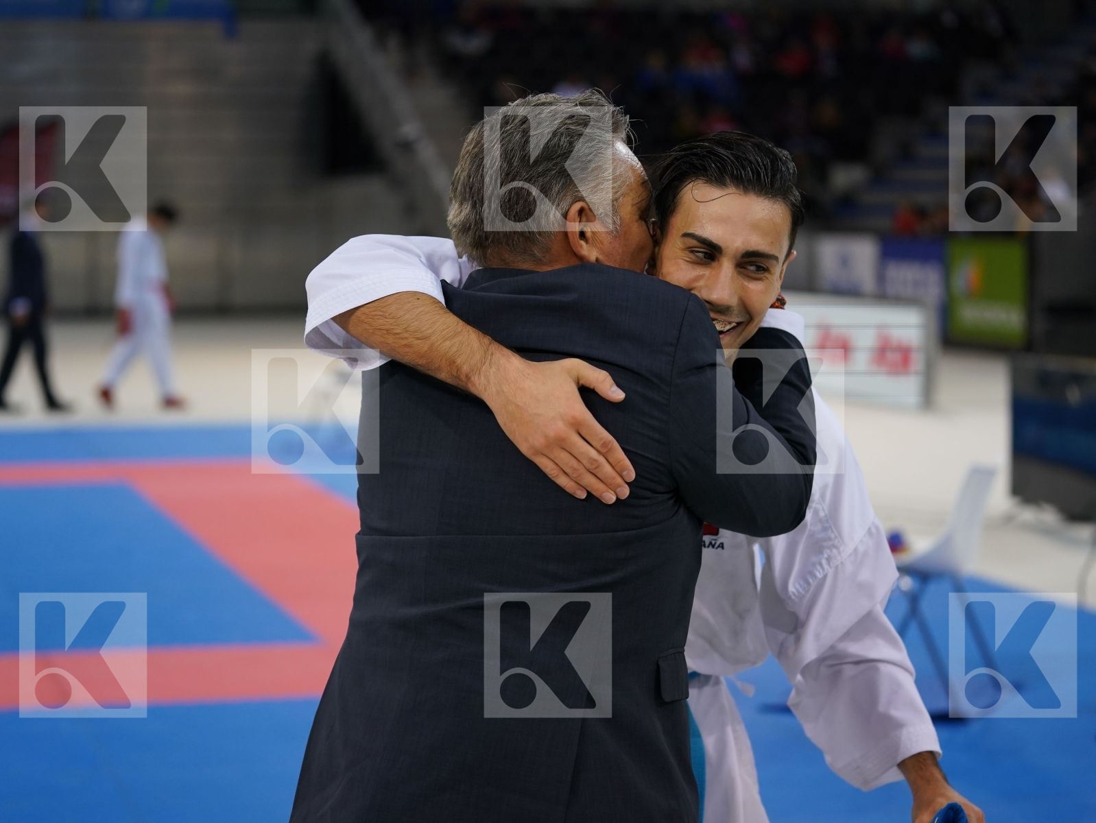 SAKIYAMA YUSEI (JAPAN) vs IBANEZ SAENZ-TORRE RODRIGO (SPAIN) in Senior Kumite -75 Kg - Bronze bout