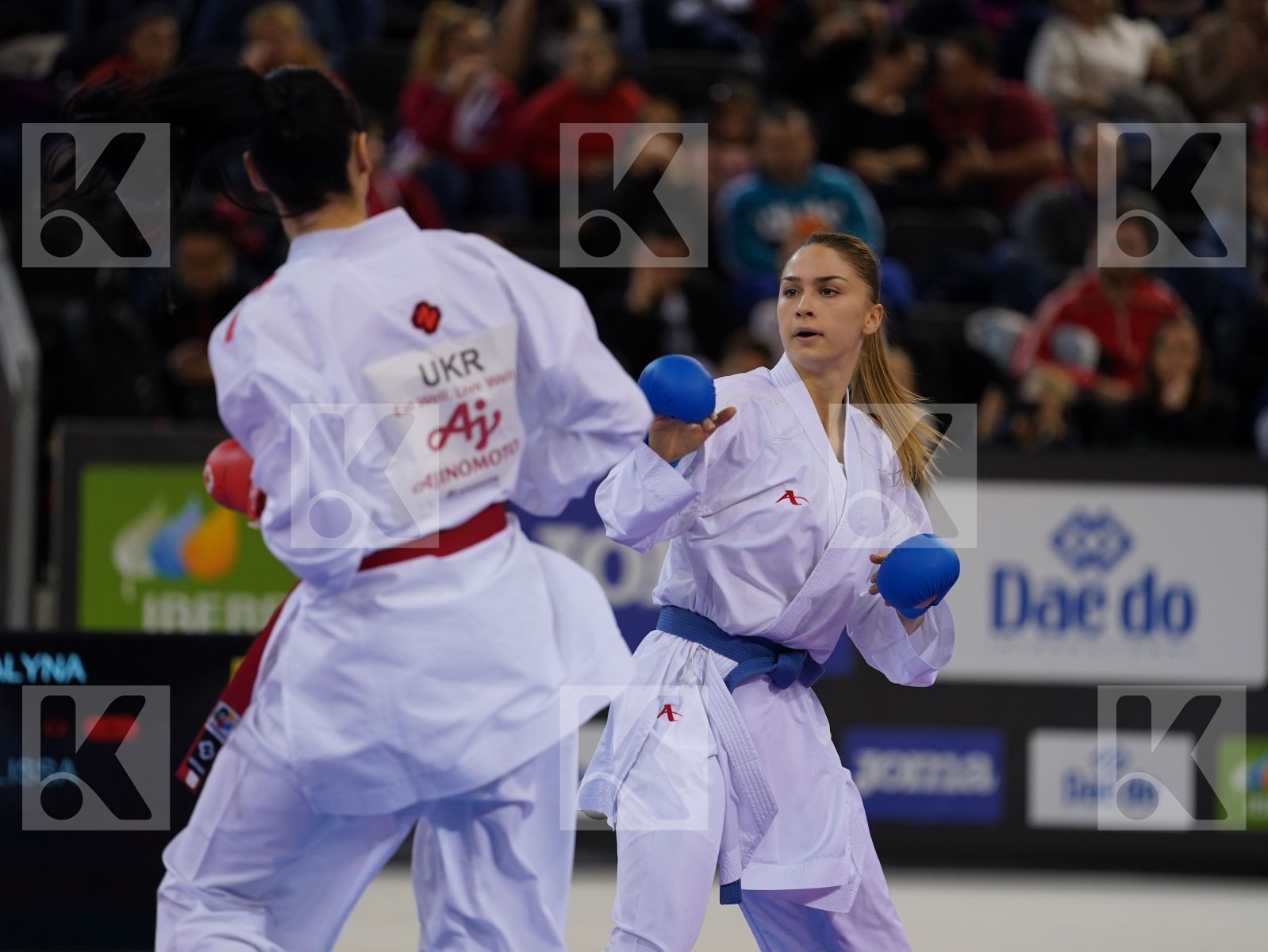 MELNYK HALYNA (UKRAINE) vs BRATIC MELISSA (CANADA) in Senior Kumite -68 Kg - Bronze bout