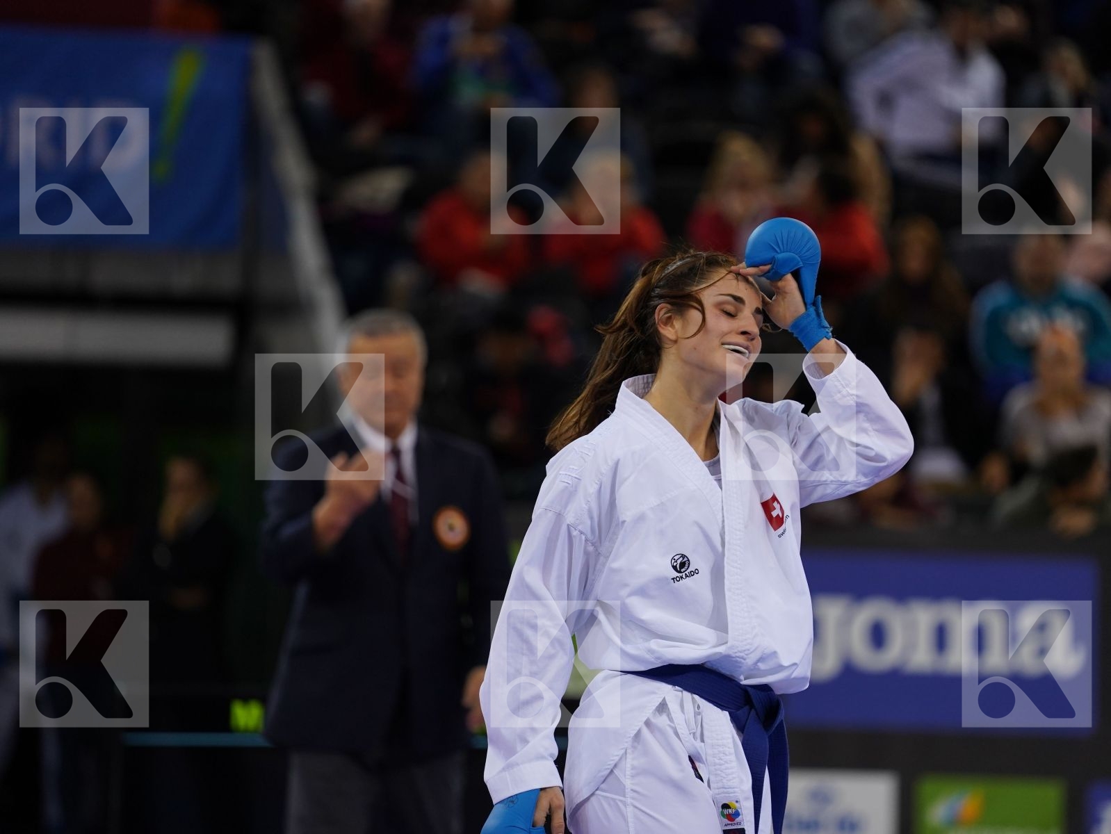 AGIER ALIZEE (FRANCE) vs QUIRICI ELENA (SWITZERLAND) in Senior Kumite -68 Kg - Bronze bout