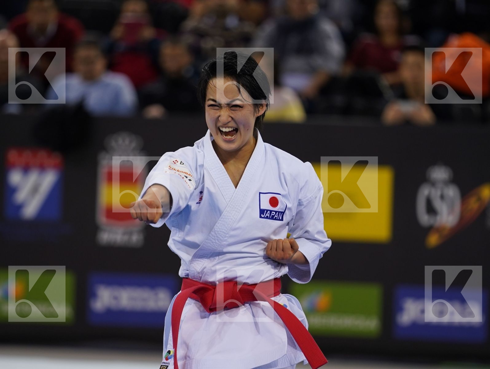 SHIMIZU KIYOU (JAPAN) in Senior Female Kata - Gold bout