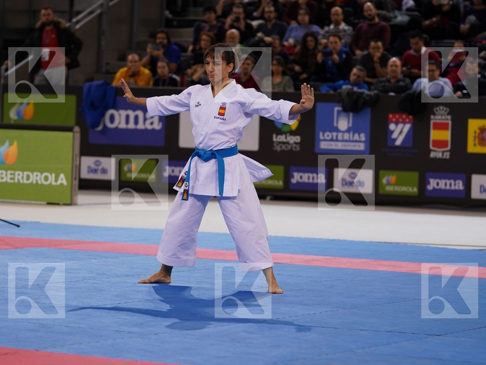 SANCHEZ JAIME SANDRA (SPAIN) in Senior Female Kata - Gold bout