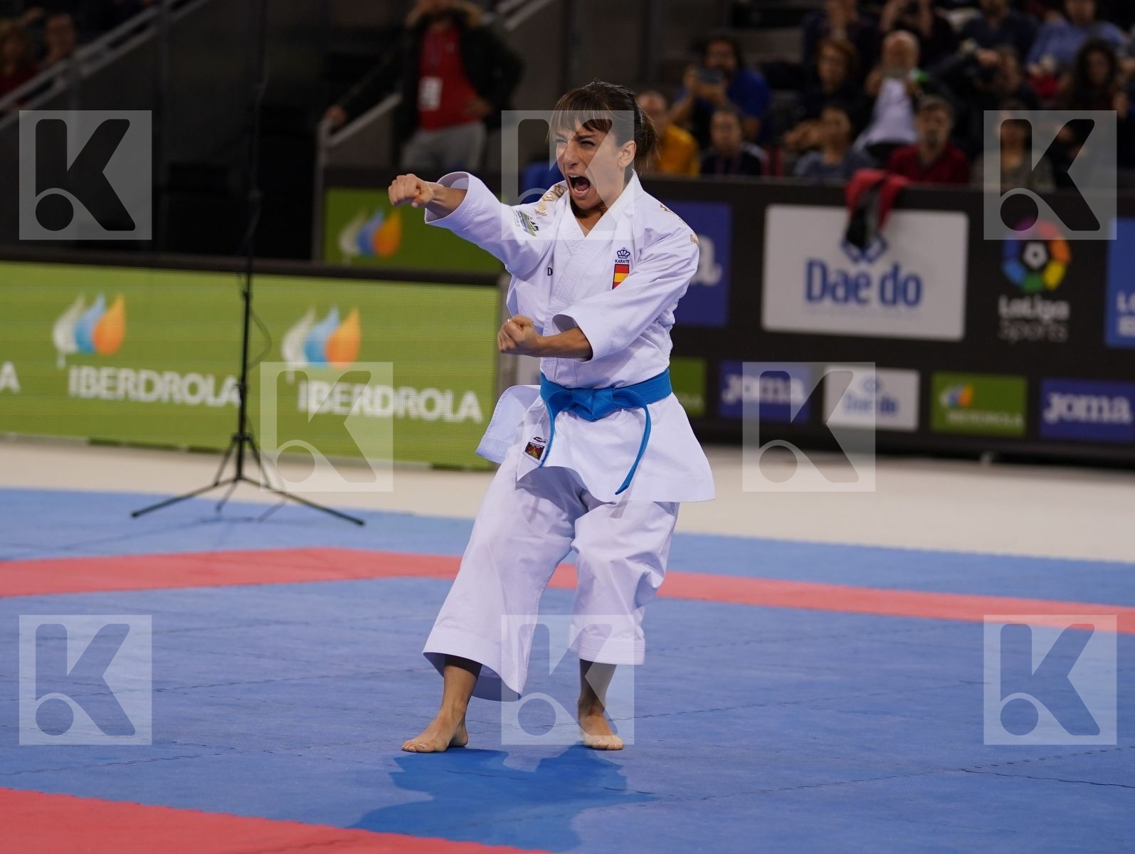 SANCHEZ JAIME SANDRA (SPAIN) in Senior Female Kata - Gold bout