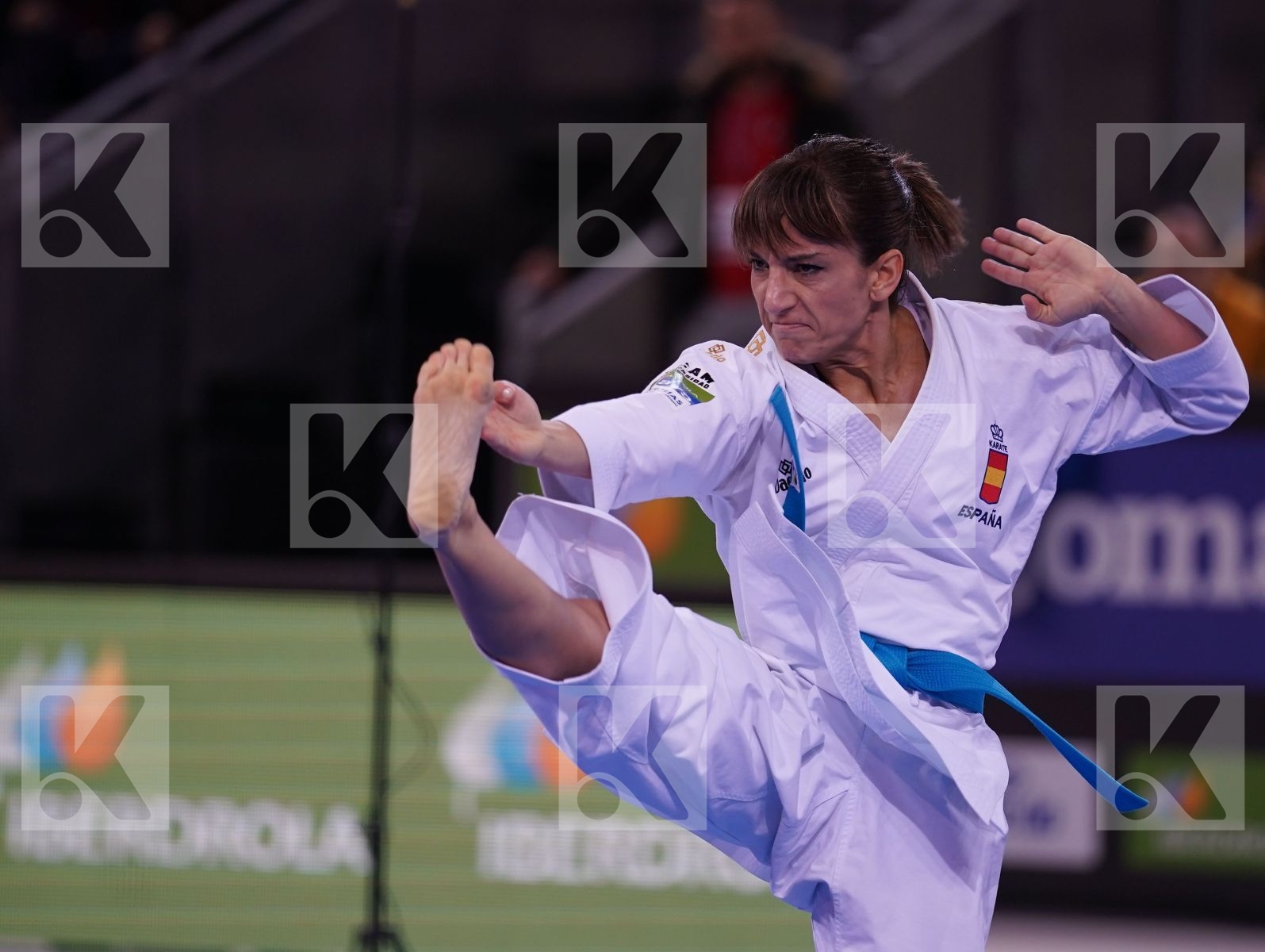 SANCHEZ JAIME SANDRA (SPAIN) in Senior Female Kata - Gold bout