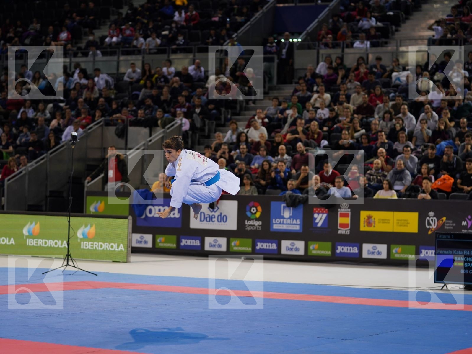 SANCHEZ JAIME SANDRA (SPAIN) in Senior Female Kata - Gold bout