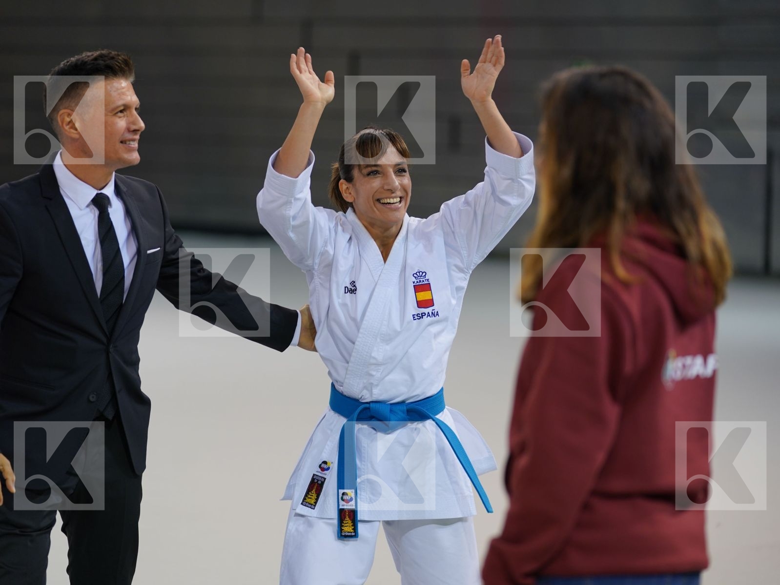 SANCHEZ JAIME SANDRA (SPAIN) in Senior Female Kata - Gold bout