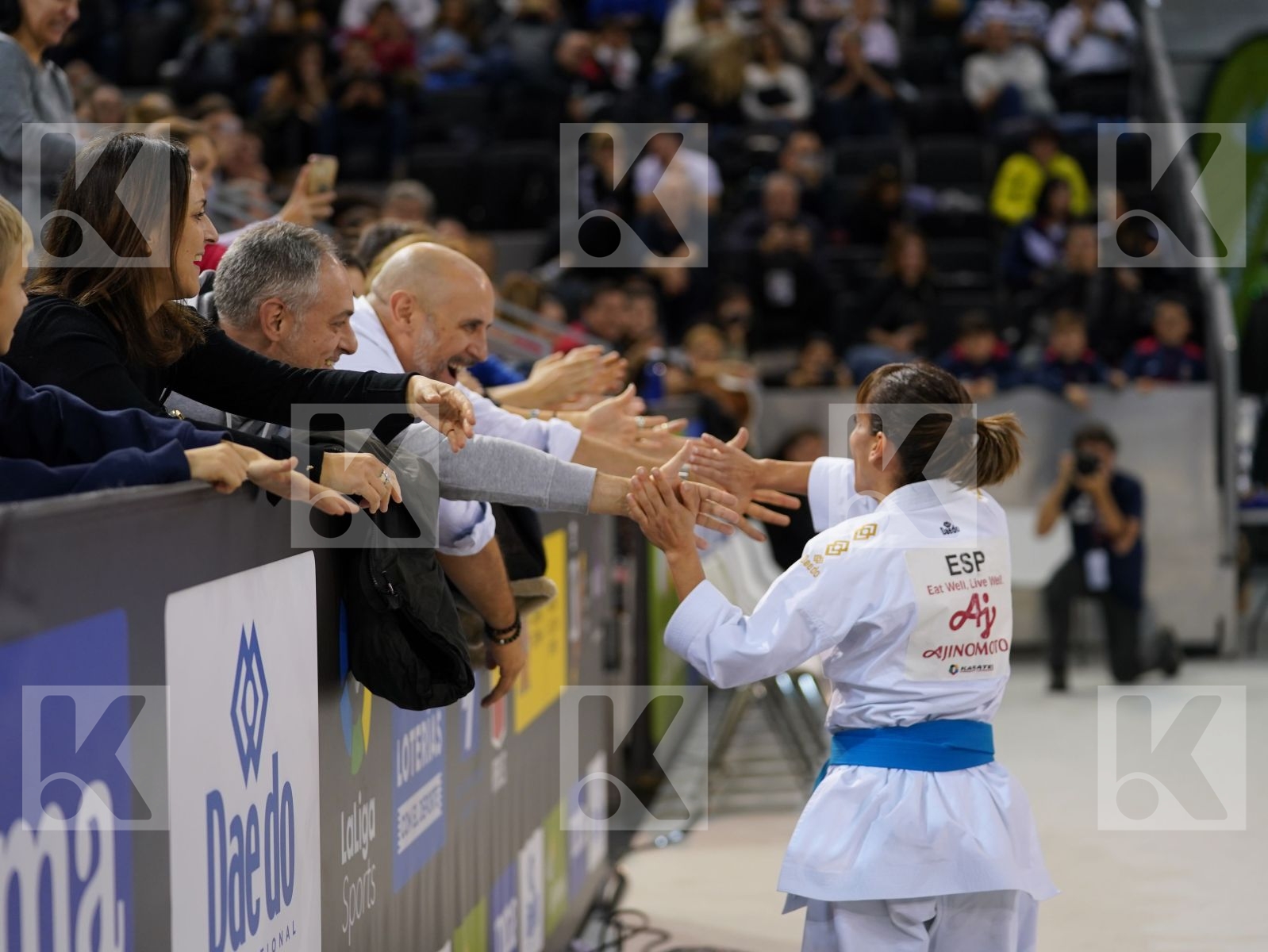 SANCHEZ JAIME SANDRA (SPAIN) in Senior Female Kata - Gold bout