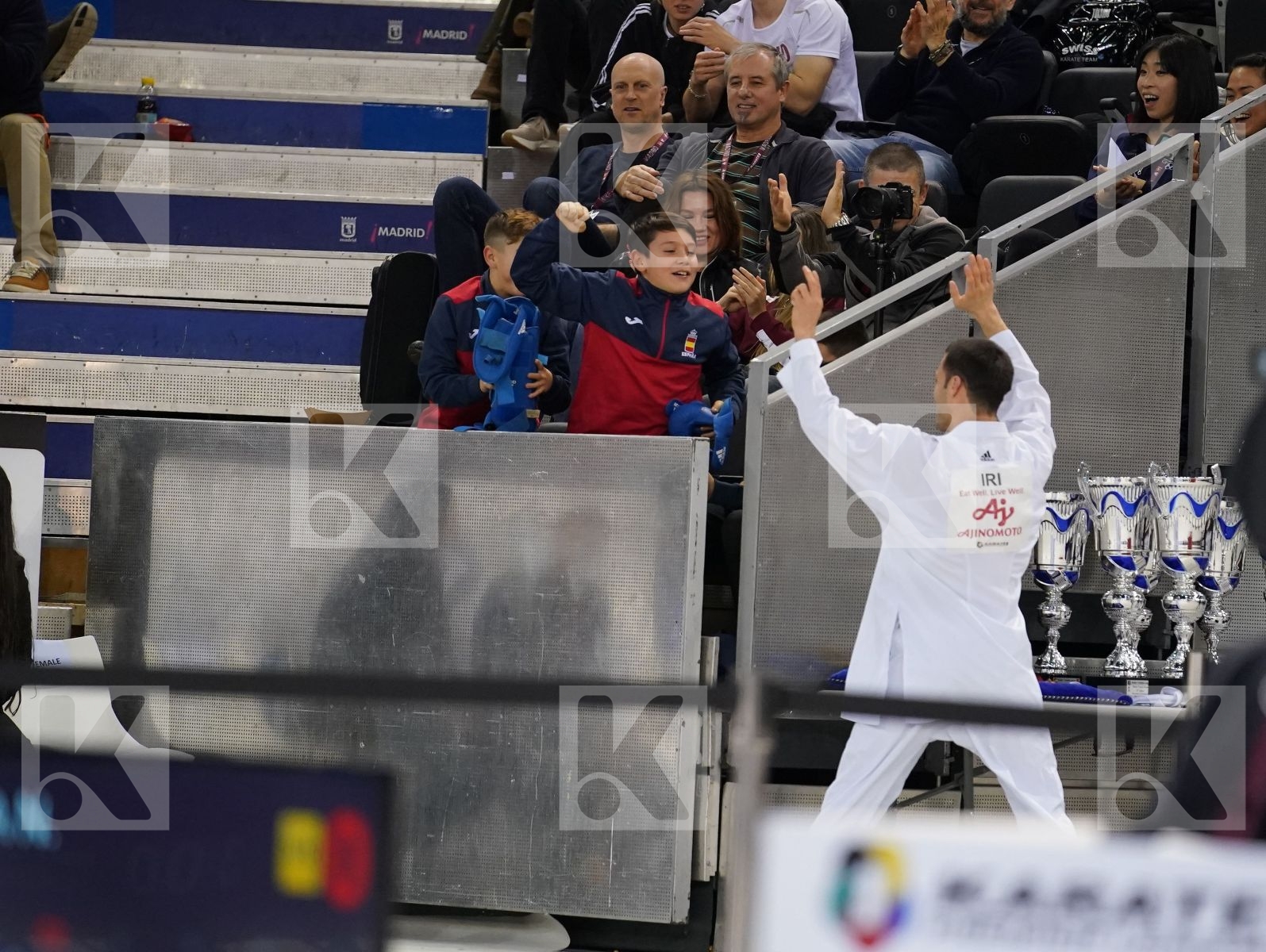 OZER OMER ABDURRAHIM (TURKEY) vs MEHDIZADEH AMIR (ISLAMIC REPUBLIC OF IRAN) in Senior Kumite -67 Kg - Gold bout