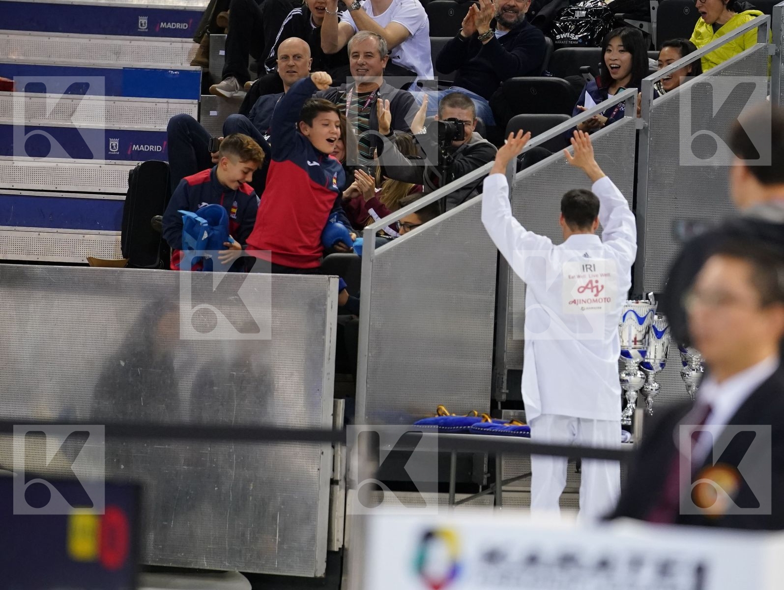 OZER OMER ABDURRAHIM (TURKEY) vs MEHDIZADEH AMIR (ISLAMIC REPUBLIC OF IRAN) in Senior Kumite -67 Kg - Gold bout