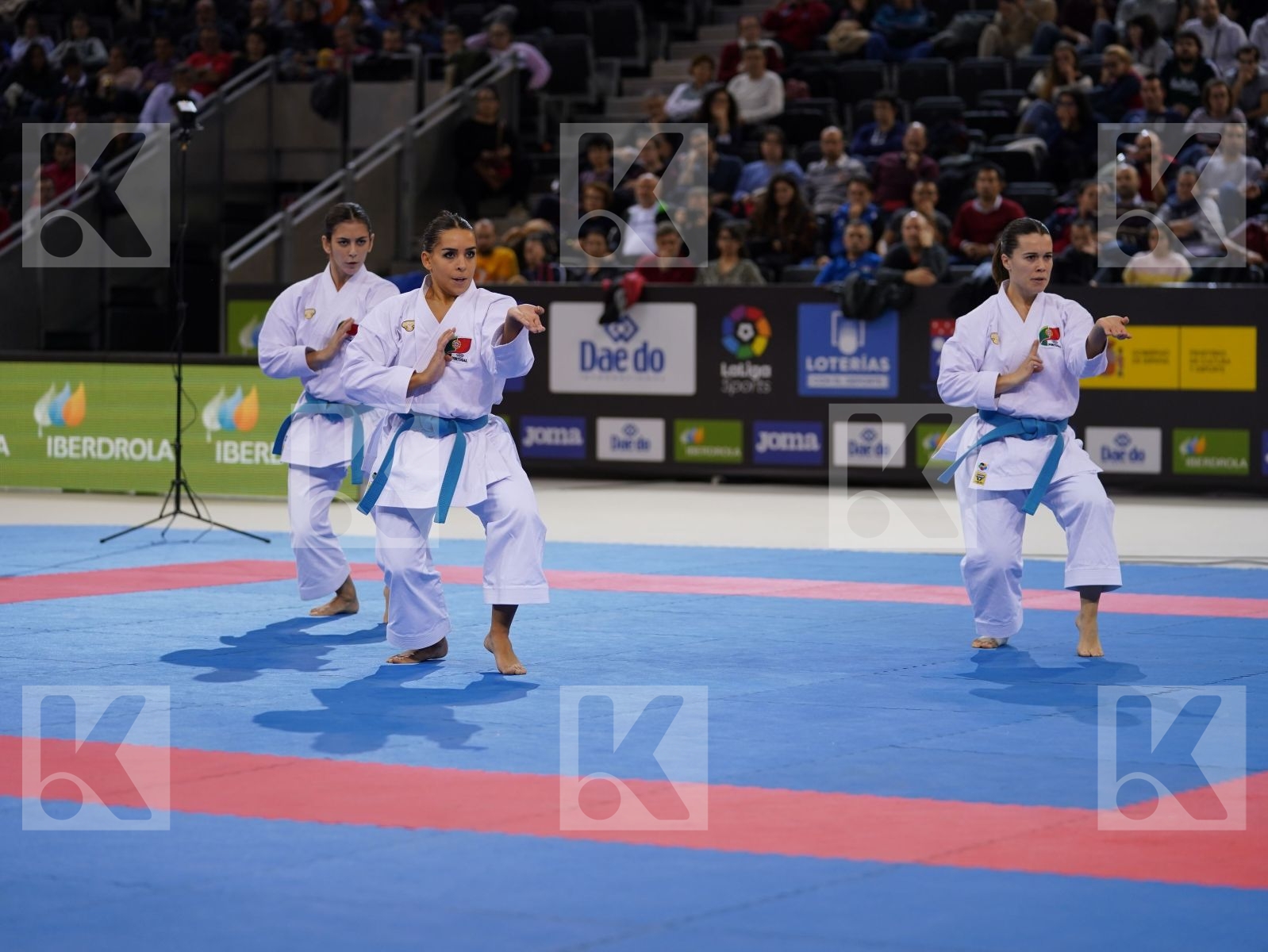 PORTUGAL in Senior Team Female Kata - Gold bout