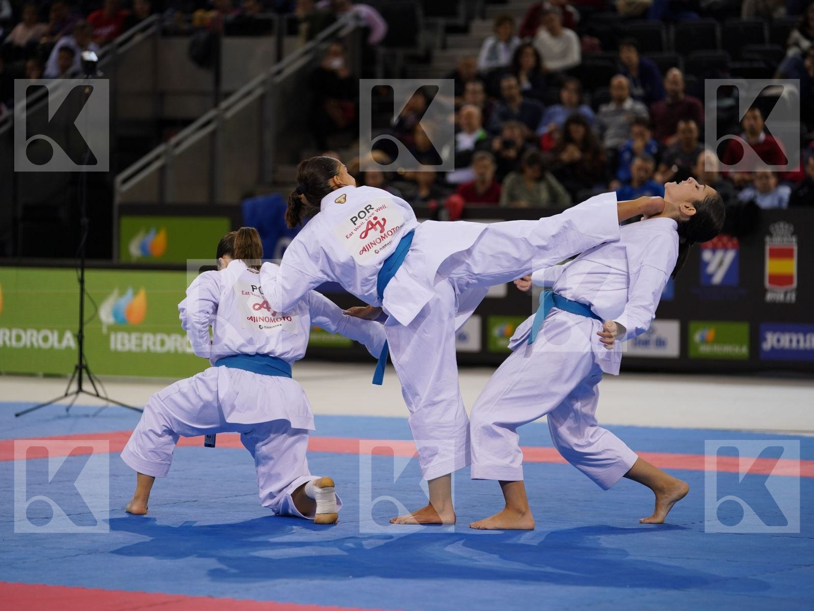 PORTUGAL in Senior Team Female Kata - Gold bout