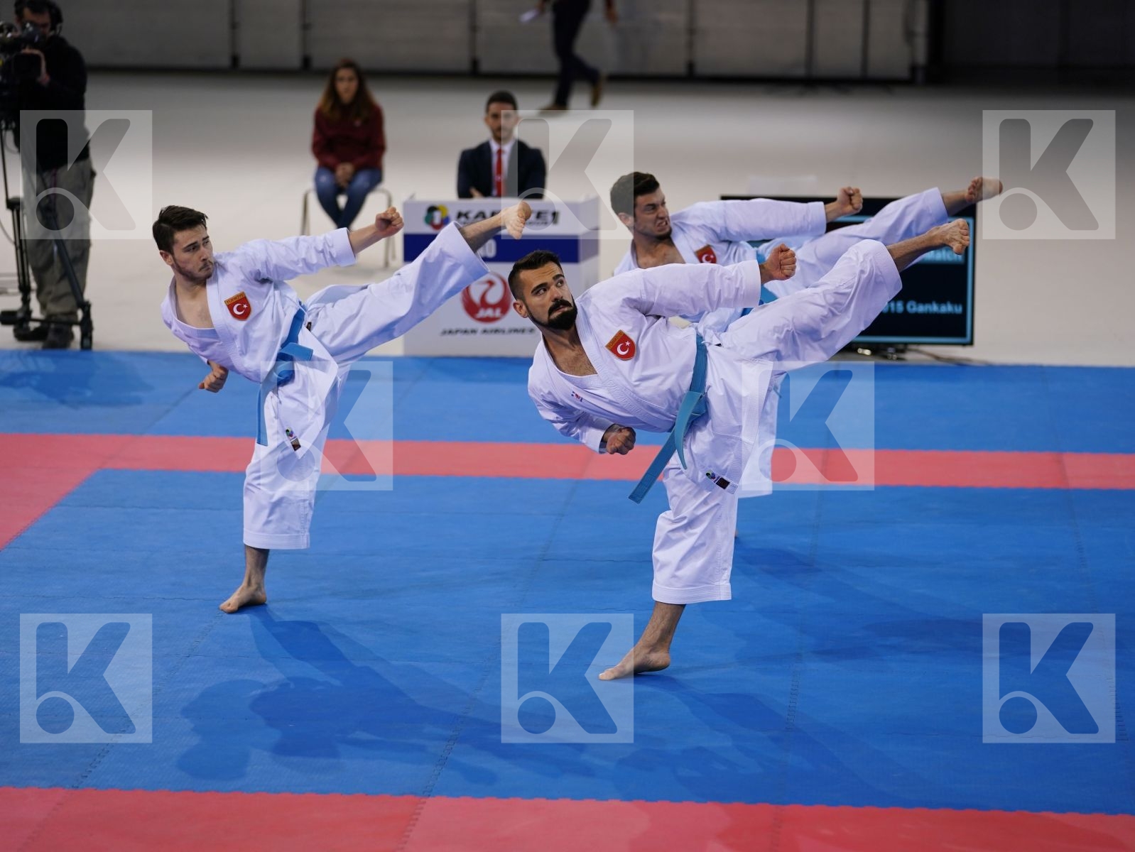 TURKEY in Senior Team Male Kata - Gold bout