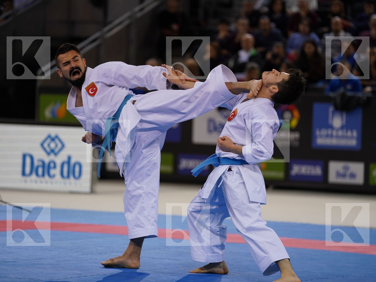 TURKEY in Senior Team Male Kata - Gold bout