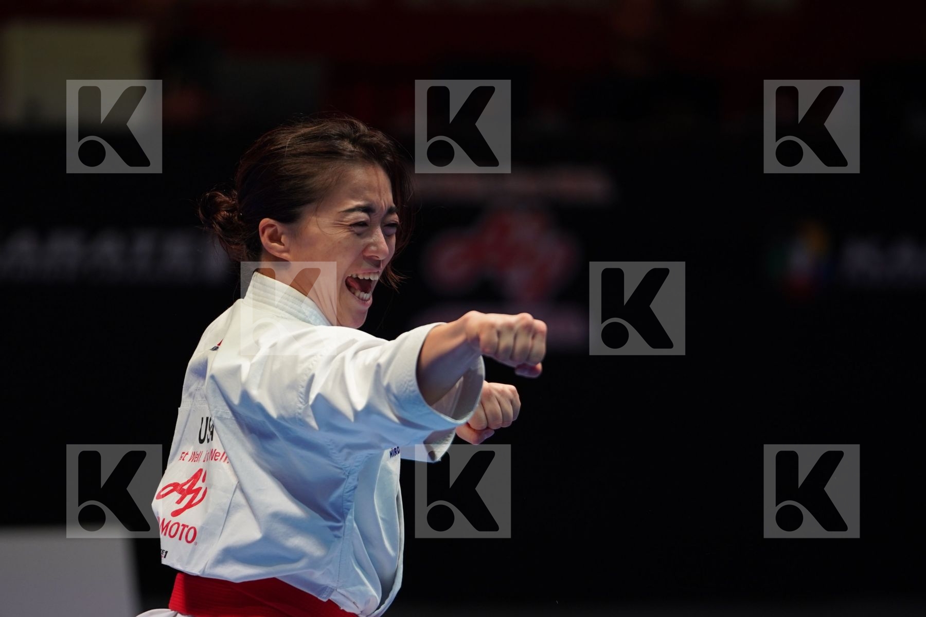 KOKUMAI SAKURA (UNITED STATES OF AMERICA) in Senior Female Kata - Bronze bout