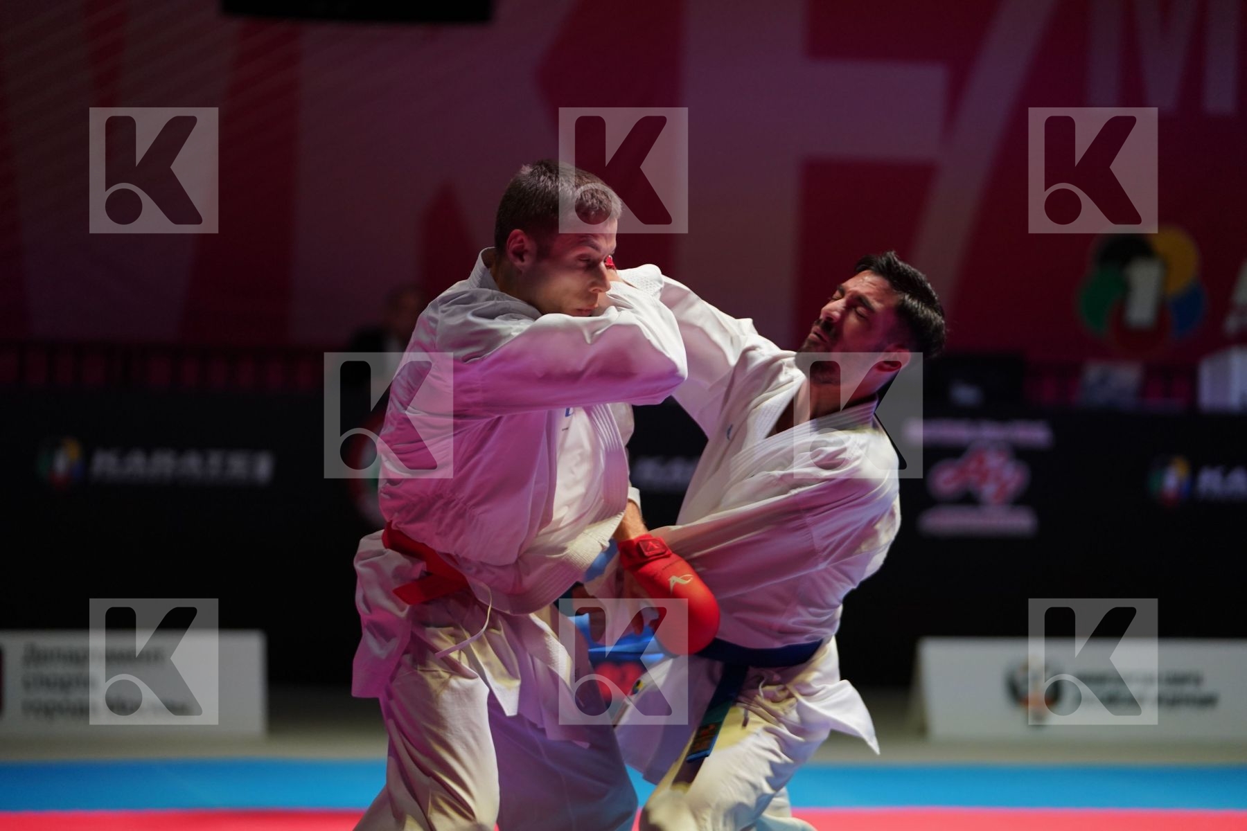 KALNINS KALVIS (LATVIA) vs CRESCENZO ANGELO (ITALY) in Senior Kumite -60 Kg - Bronze bout
