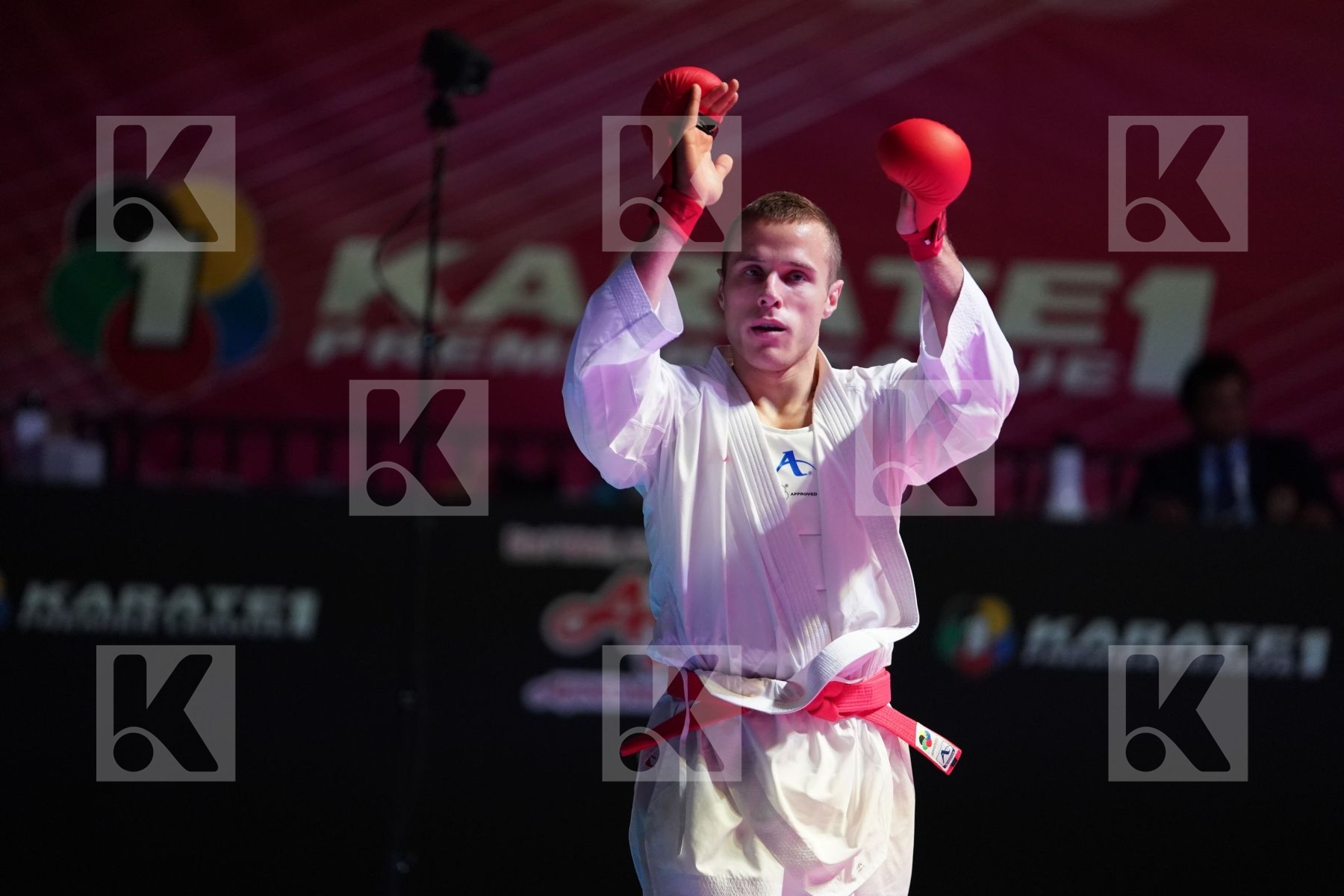KALNINS KALVIS (LATVIA) vs CRESCENZO ANGELO (ITALY) in Senior Kumite -60 Kg - Bronze bout