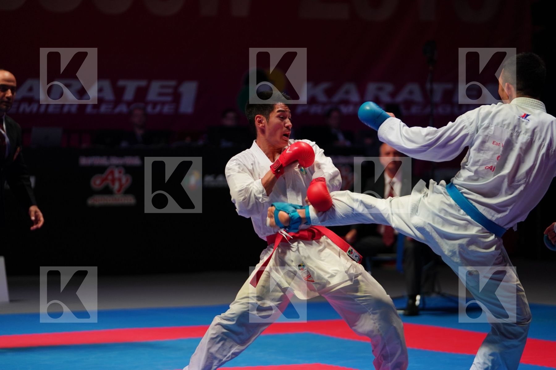 PAK HNAT (UKRAINE) vs FUNAHASHI MASAMICHI (JAPAN) in Senior Kumite -67 Kg - Bronze bout