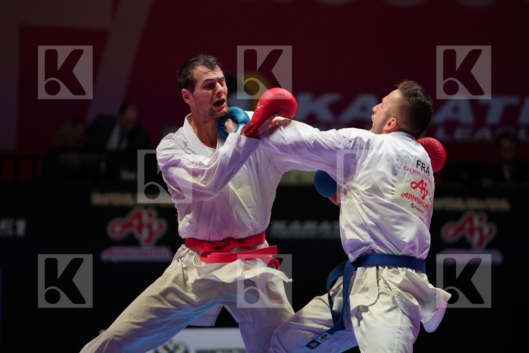 MIJALKOVIC UROS (SERBIA) vs DA COSTA JESSIE (FRANCE) in Senior Kumite -84 Kg - Bronze bout