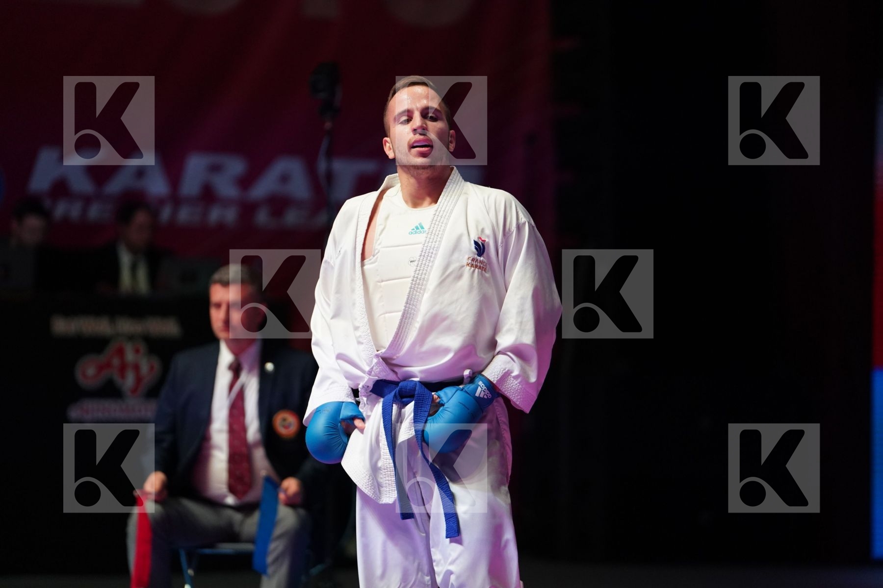 MIJALKOVIC UROS (SERBIA) vs DA COSTA JESSIE (FRANCE) in Senior Kumite -84 Kg - Bronze bout