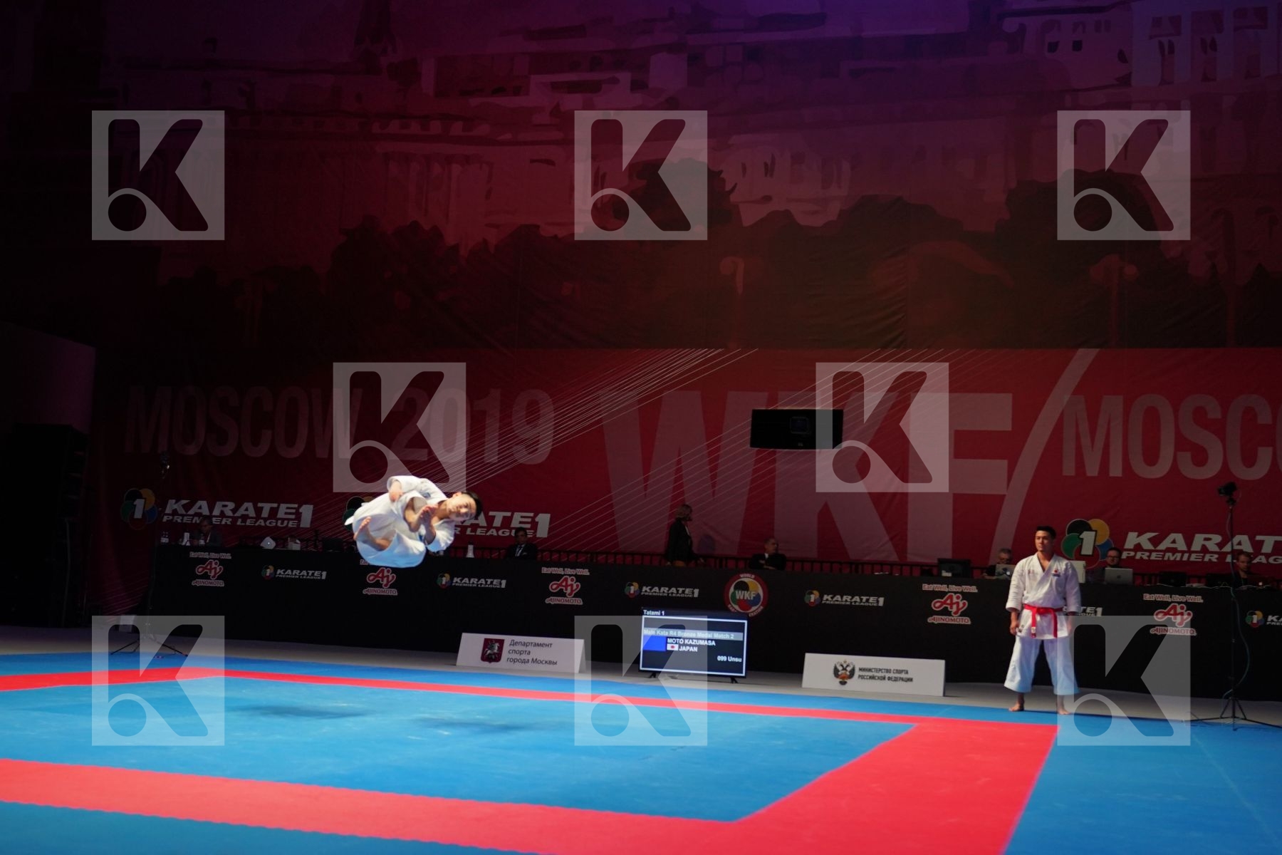 MOTO KAZUMASA (JAPAN) in Senior Male Kata - Bronze bout