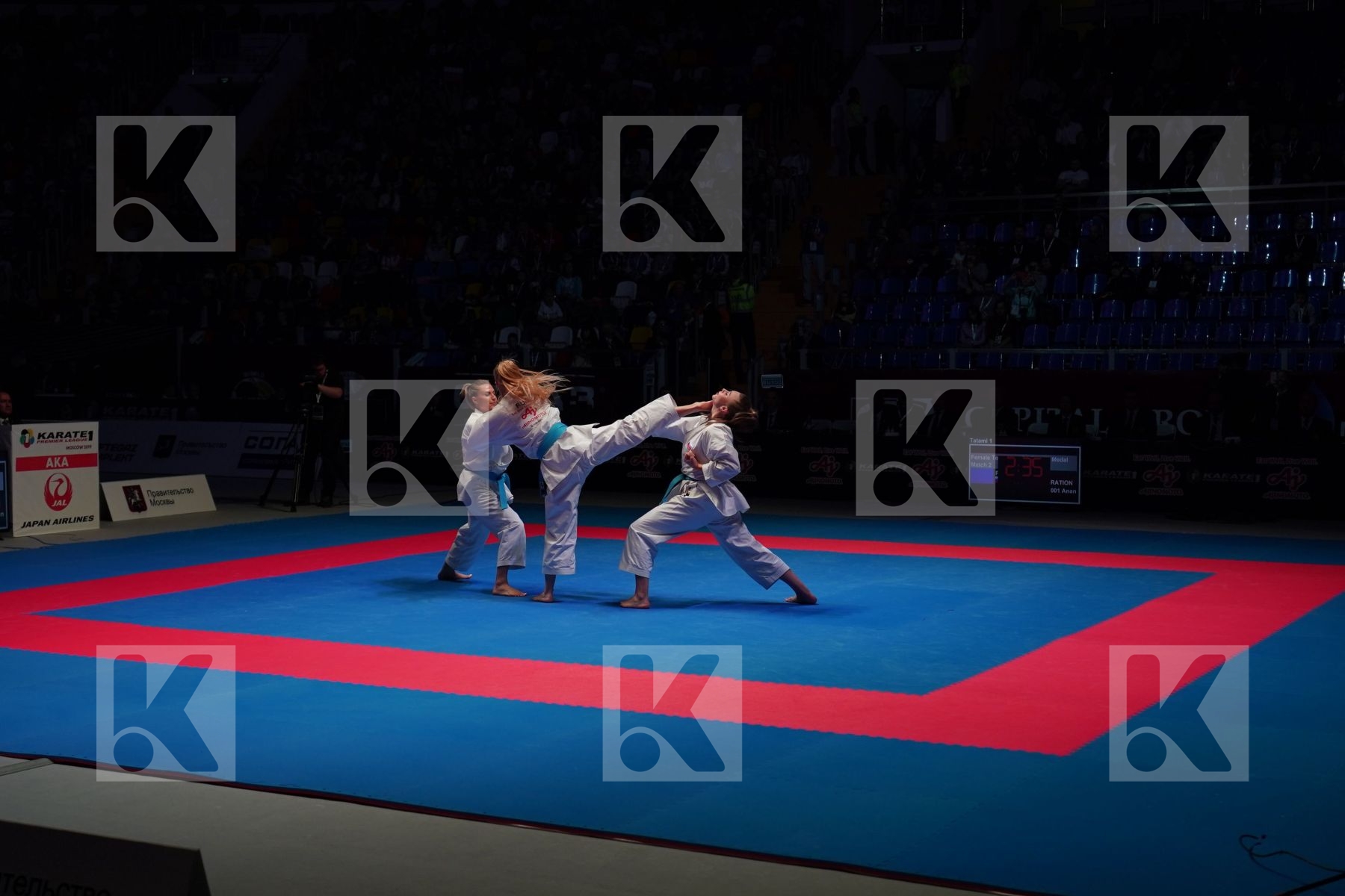 RUSSIAN FEDERATION in Senior Team Female Kata - Bronze bout