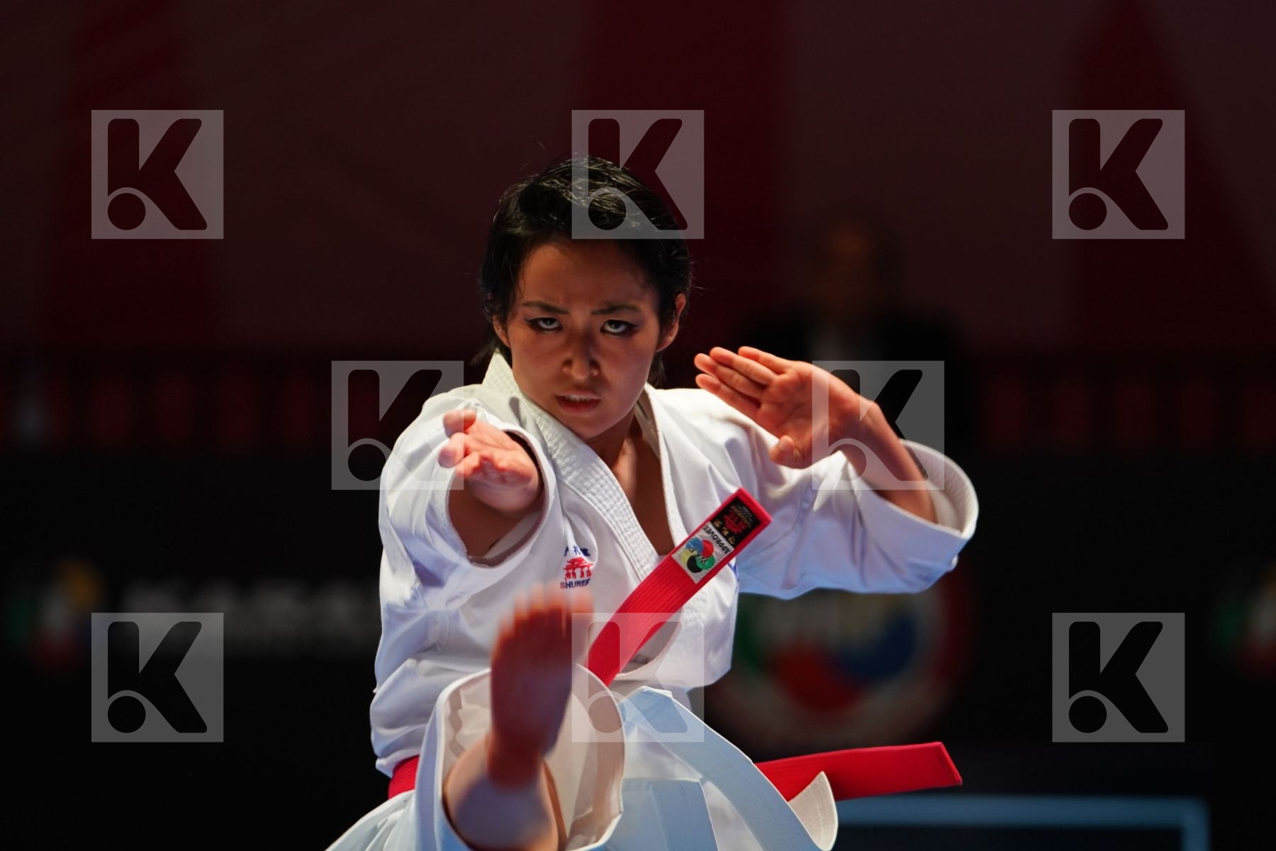 SHIMIZU KIYOU (JAPAN) in Senior Female Kata - Gold bout