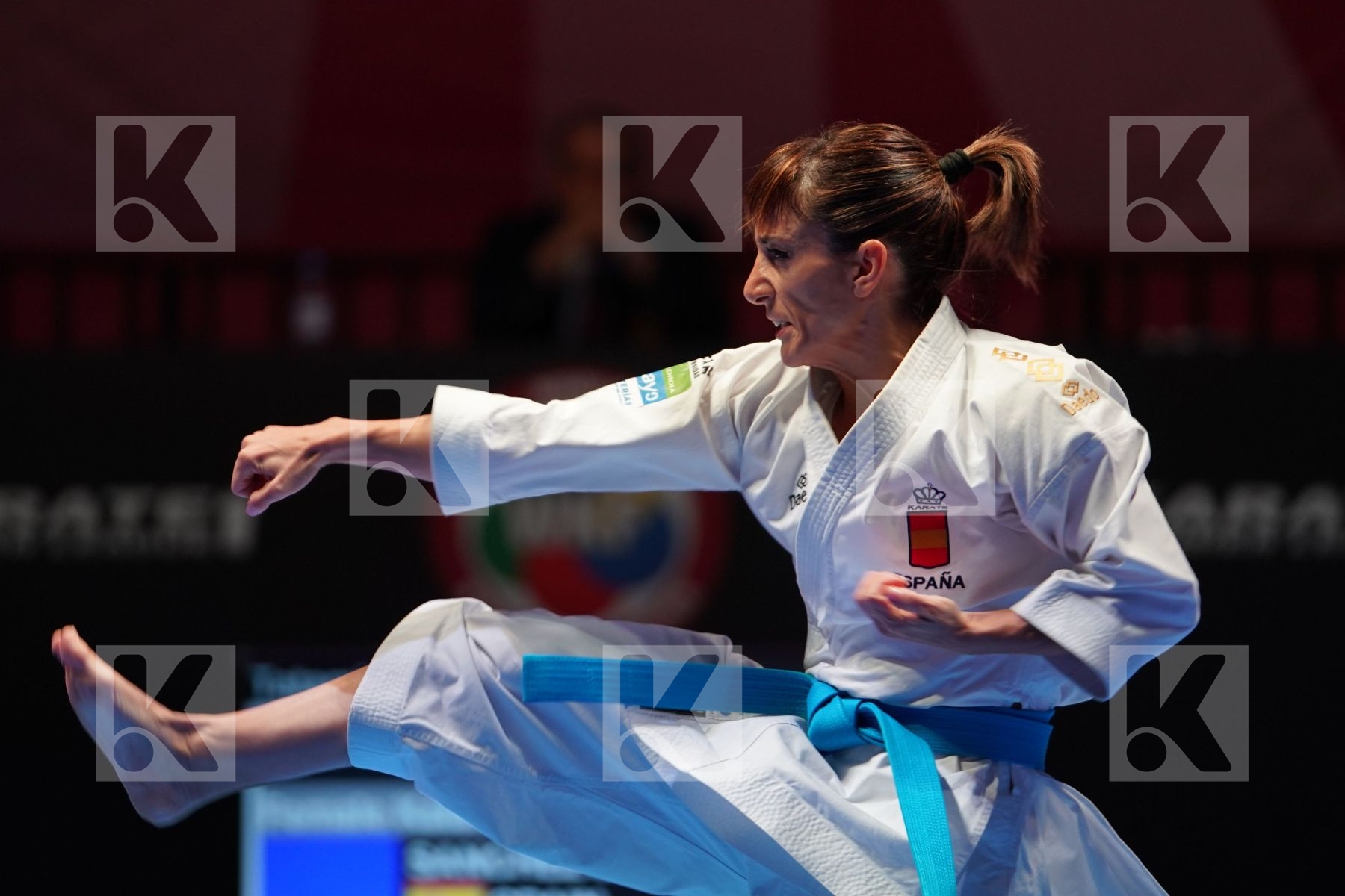 SANCHEZ JAIME SANDRA (SPAIN) in Senior Female Kata - Gold bout