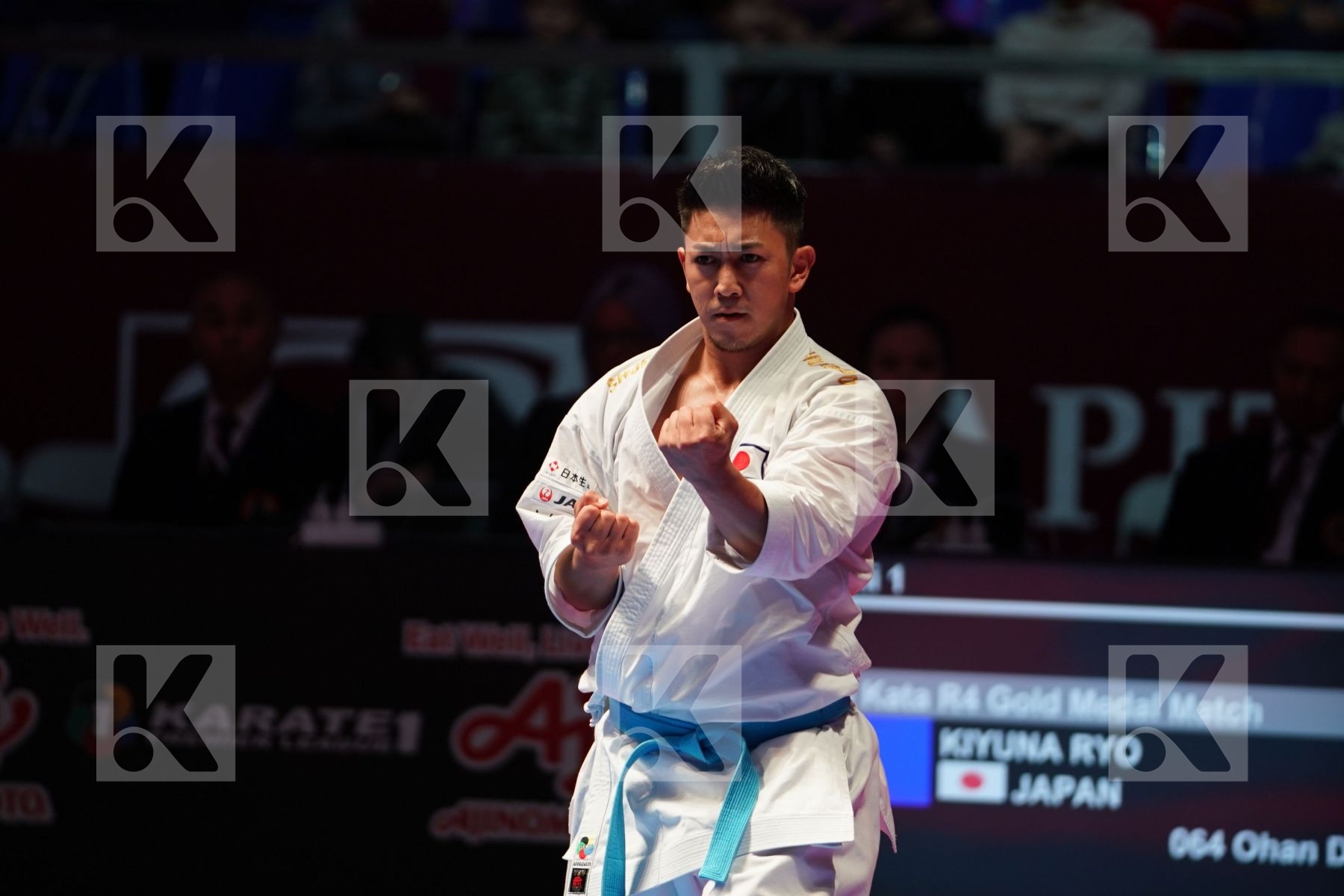 KIYUNA RYO (JAPAN) in Senior Male Kata - Gold bout