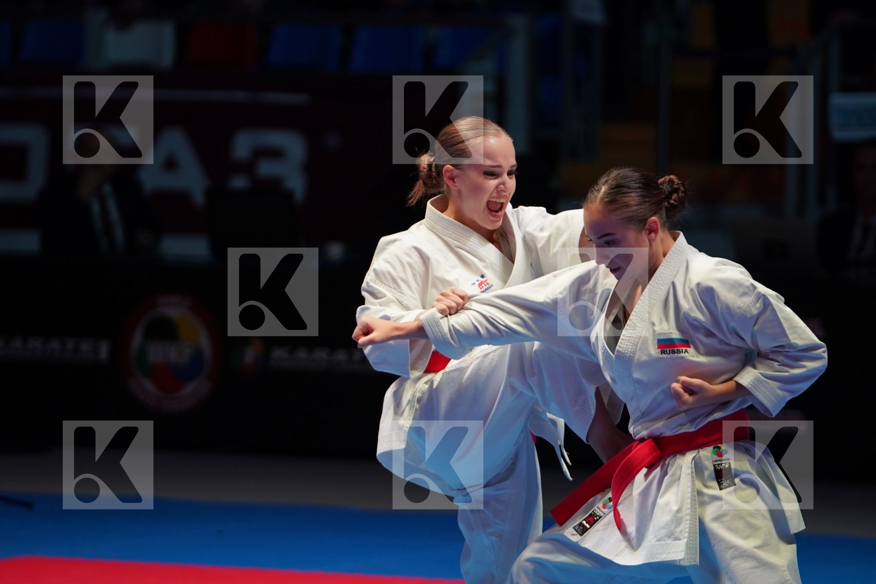 RUSSSIAN FEDERATION in Senior Team Female Kata - Gold bout