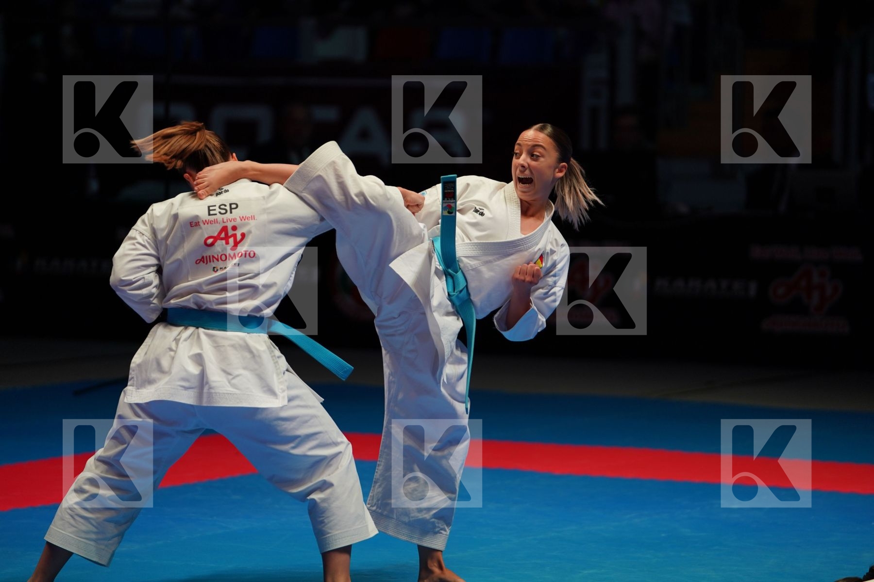 SPAIN in Senior Team Female Kata - Gold bout