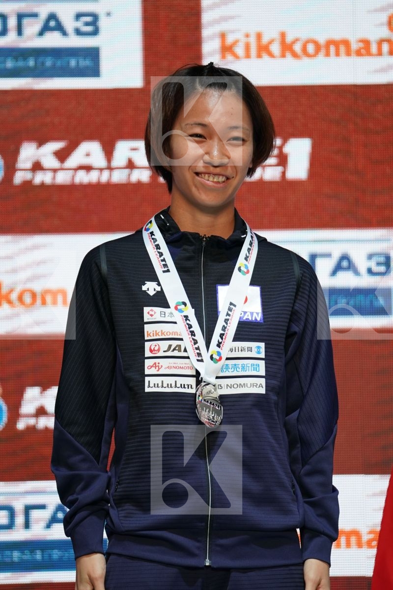 YAMADA SARA (JAPAN) during podium ceremony