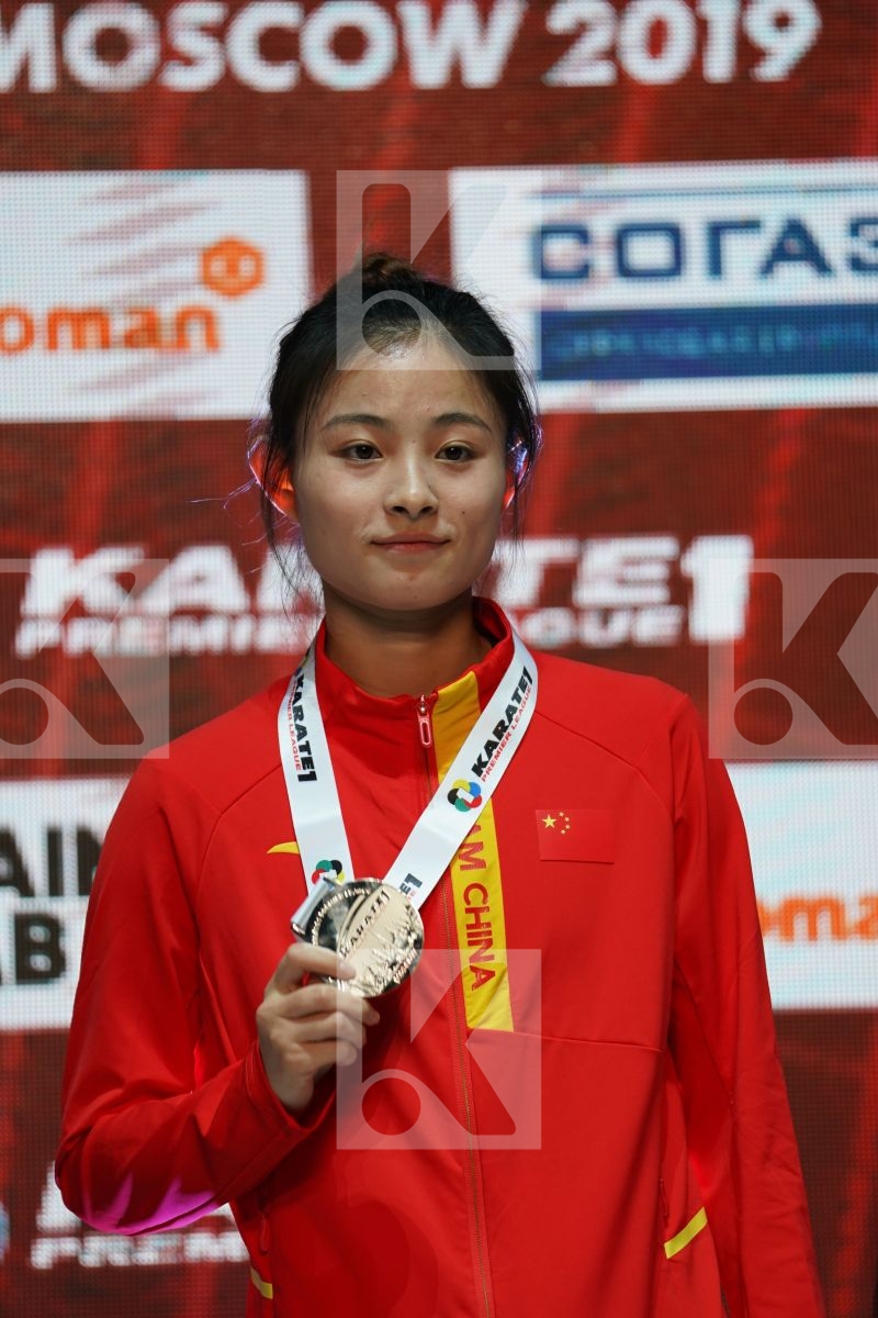 GONG LI (CHINA) during podium ceremony