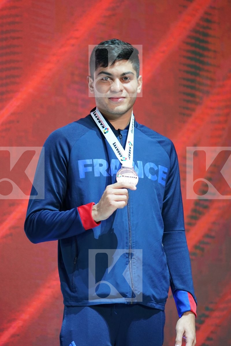 FILALI MEHDI (FRANCE) during podium ceremony