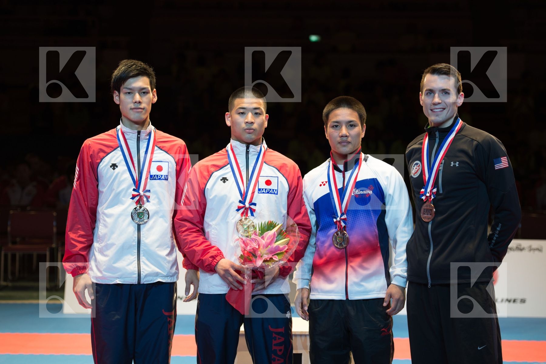-75 kg Higa Hiroki Japan Nishimura Ken podiums Scott Thomas USA