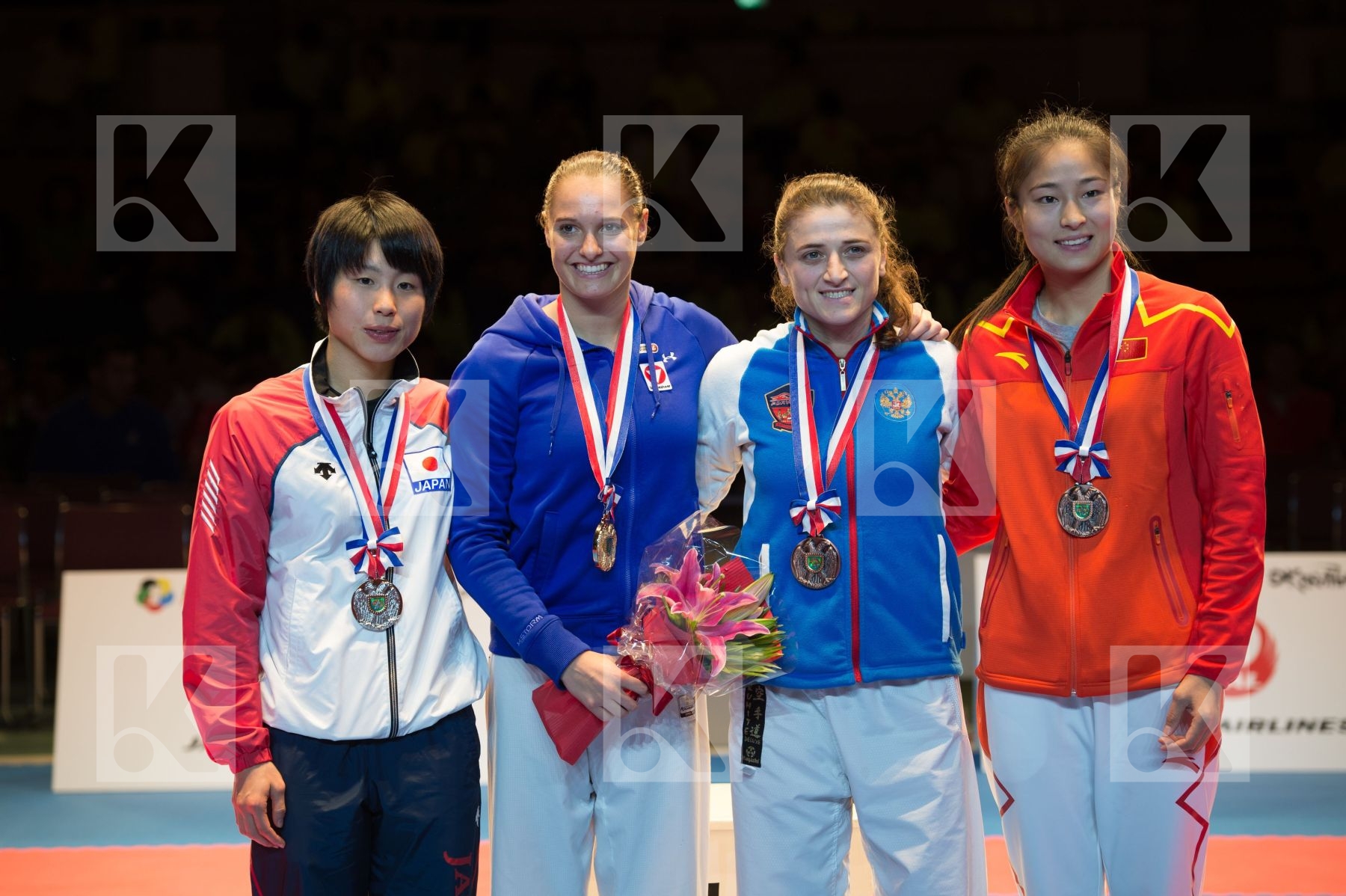 -68 kg Austria Buchinger Alisa China Japan podiums Russian Feder