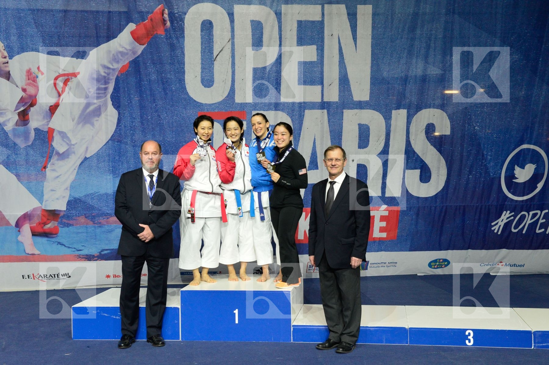 Female Kata Podium