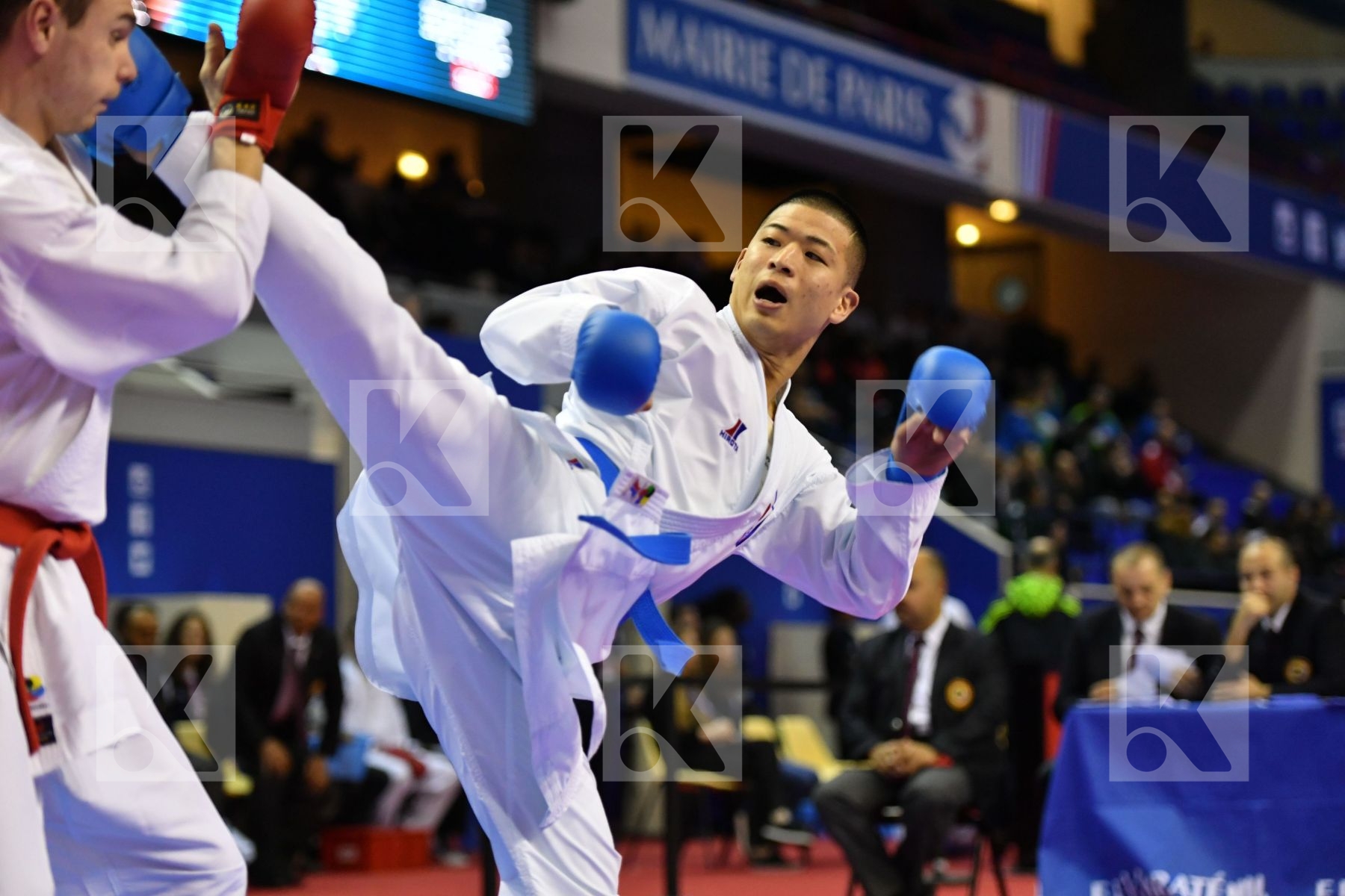Japan Male kumite -75 kg Netherlands Wals Jordy Watanabe Daisuke