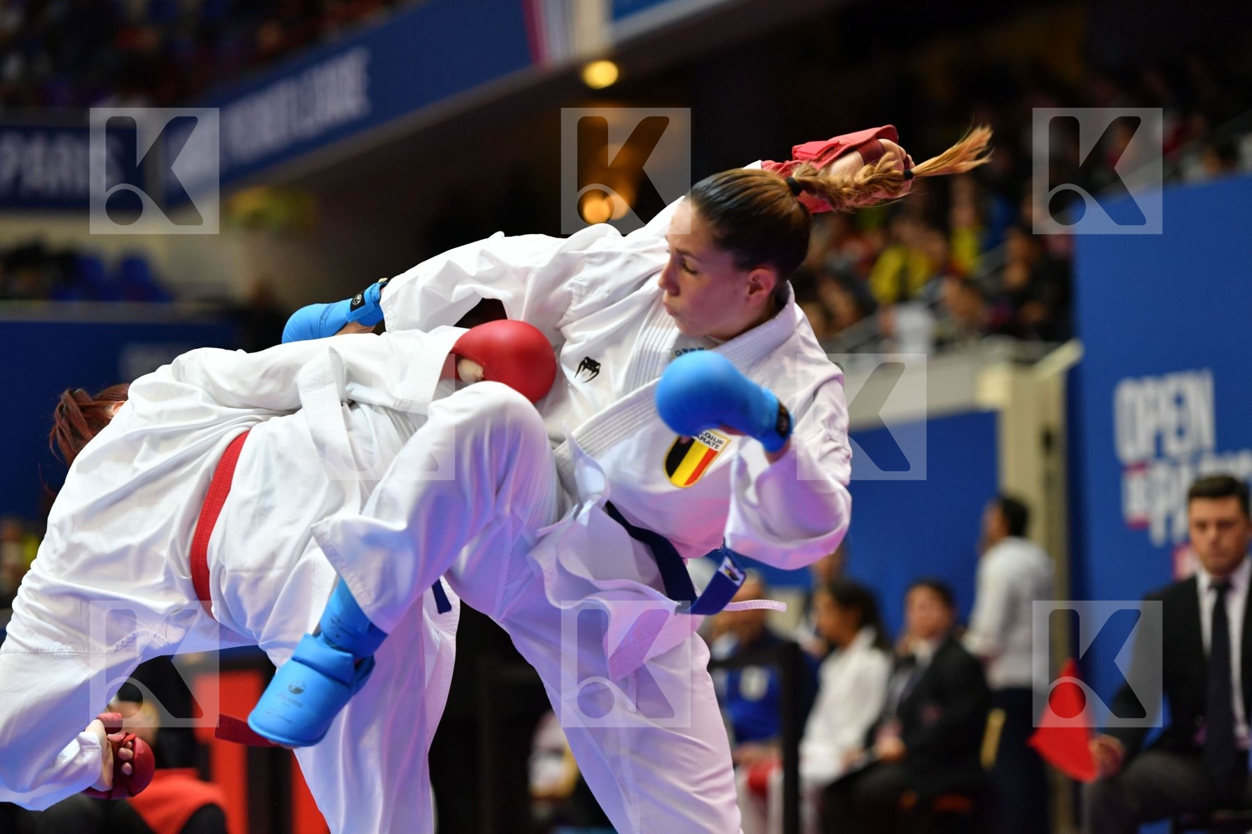 Avazeri Lea Belgium Debatty Luana Female kumite -68 kg France