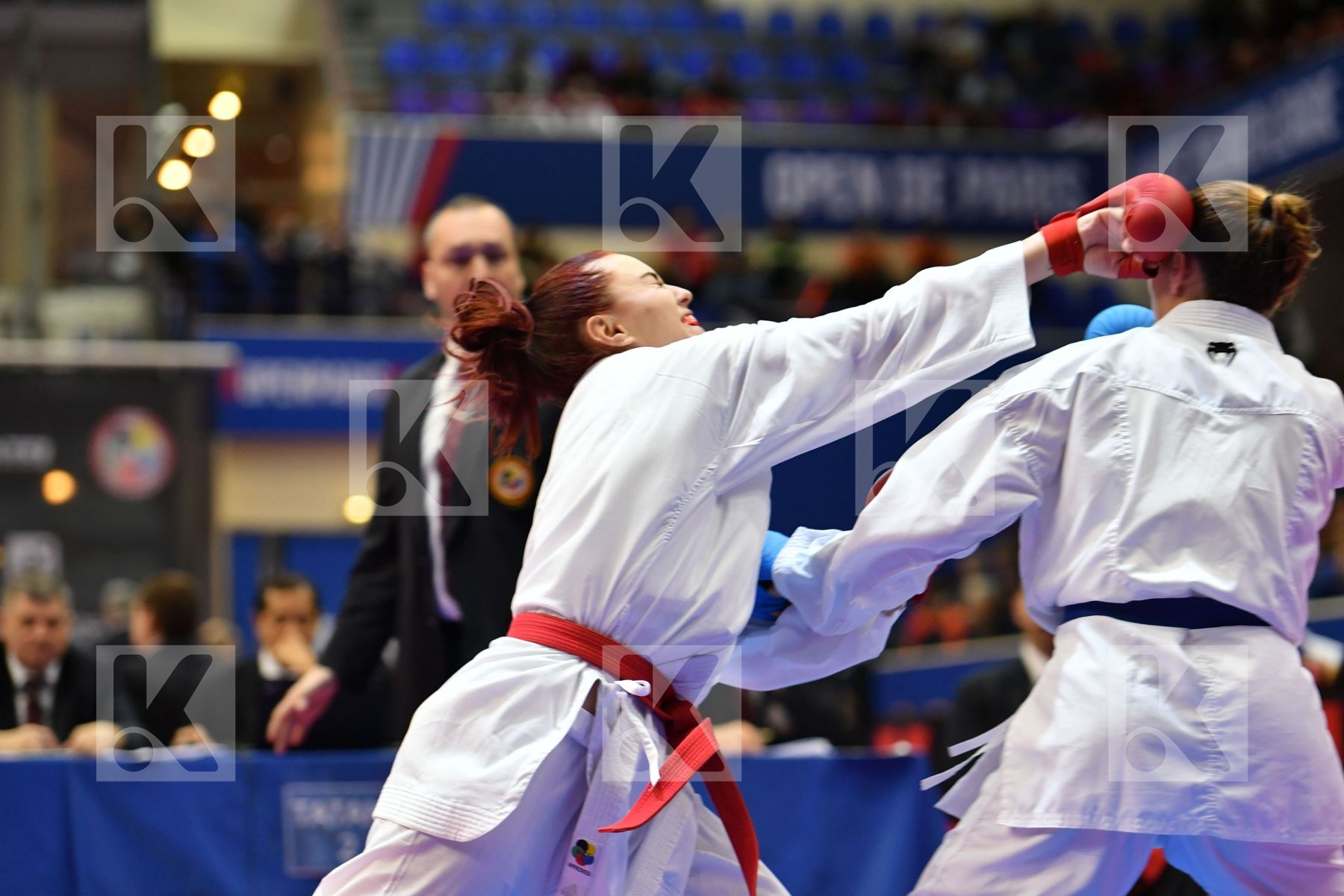 Avazeri Lea Belgium Debatty Luana Female kumite -68 kg France